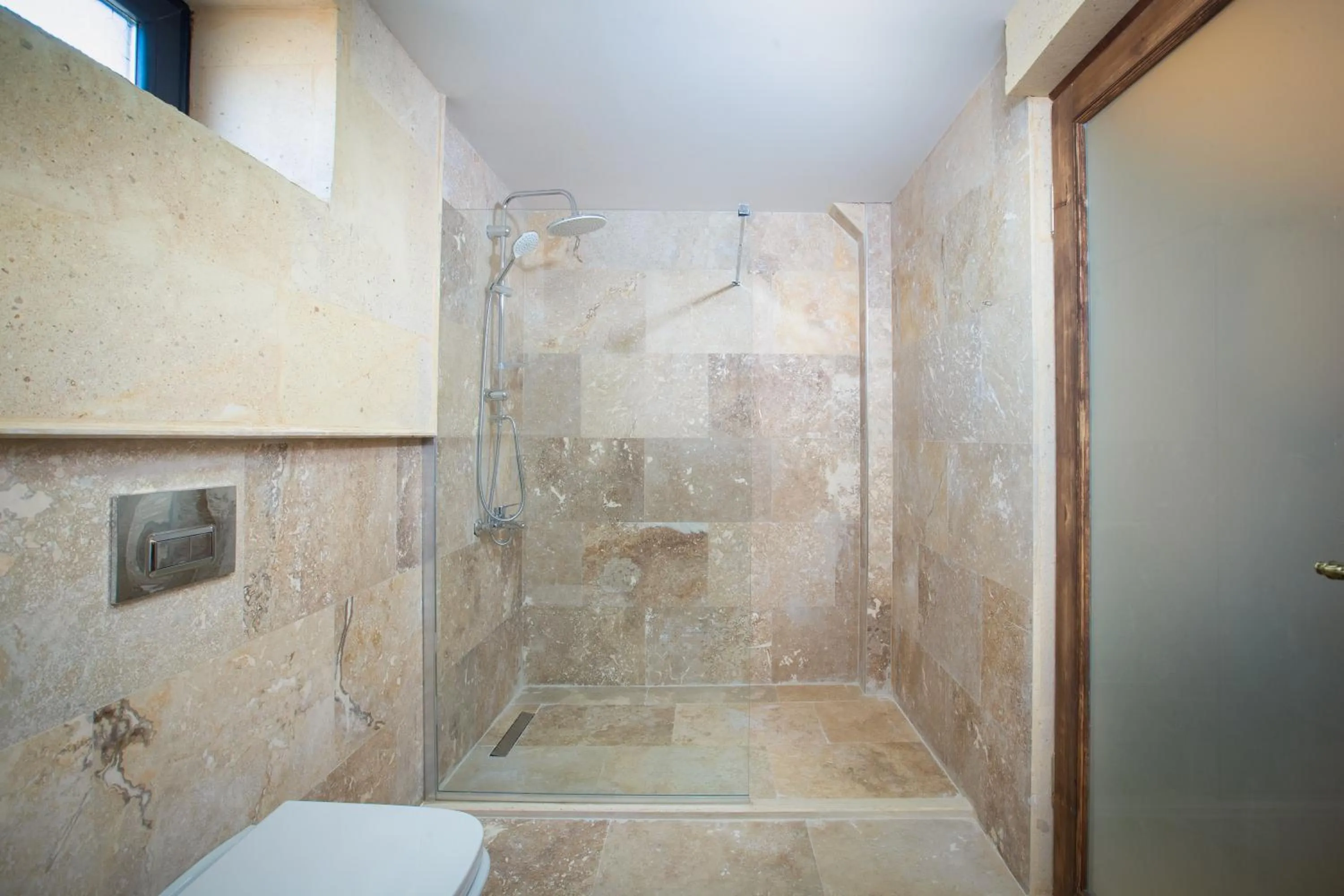 Shower in Cappadocia Pyramid Stone House