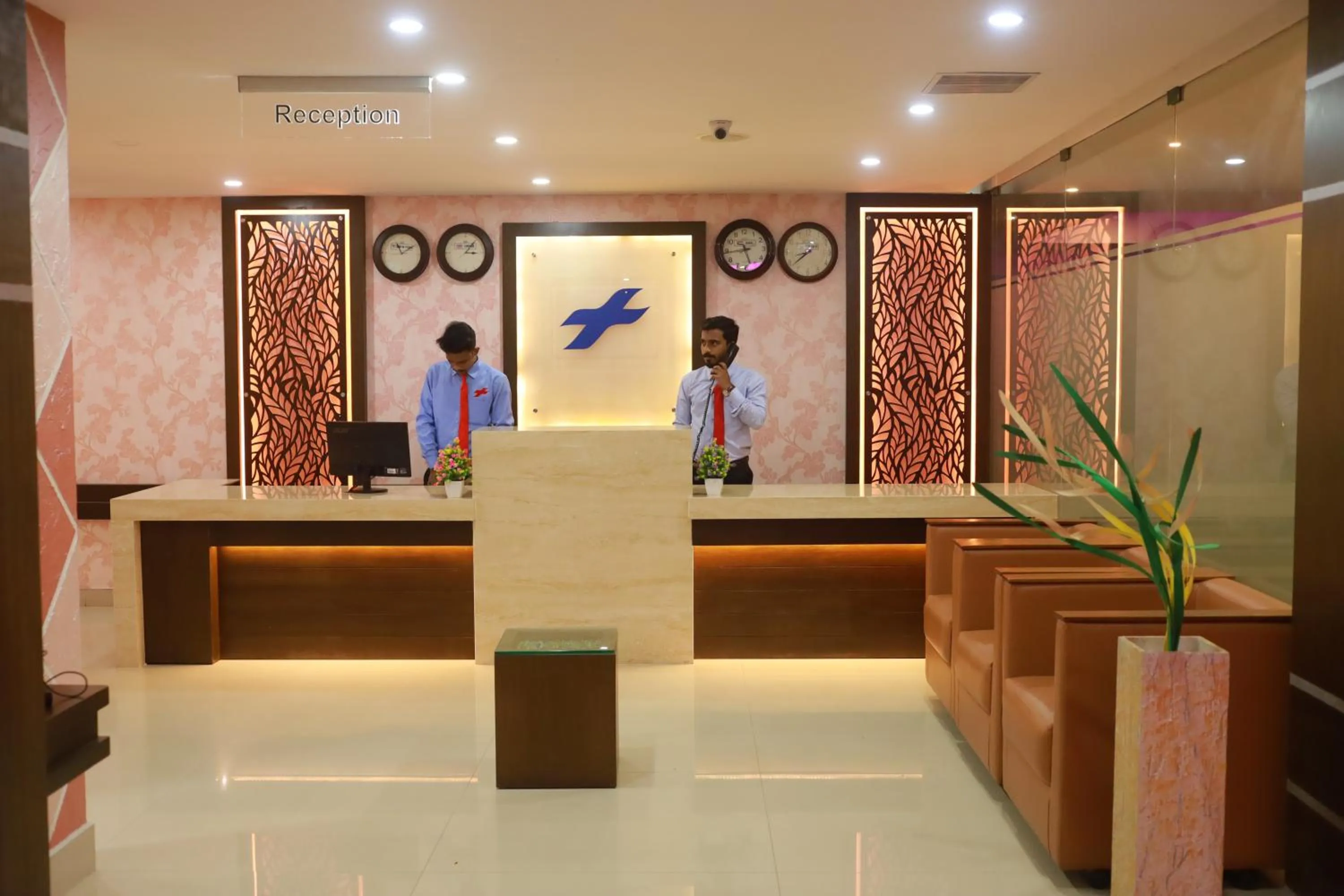 Lobby or reception in Hotel Finch