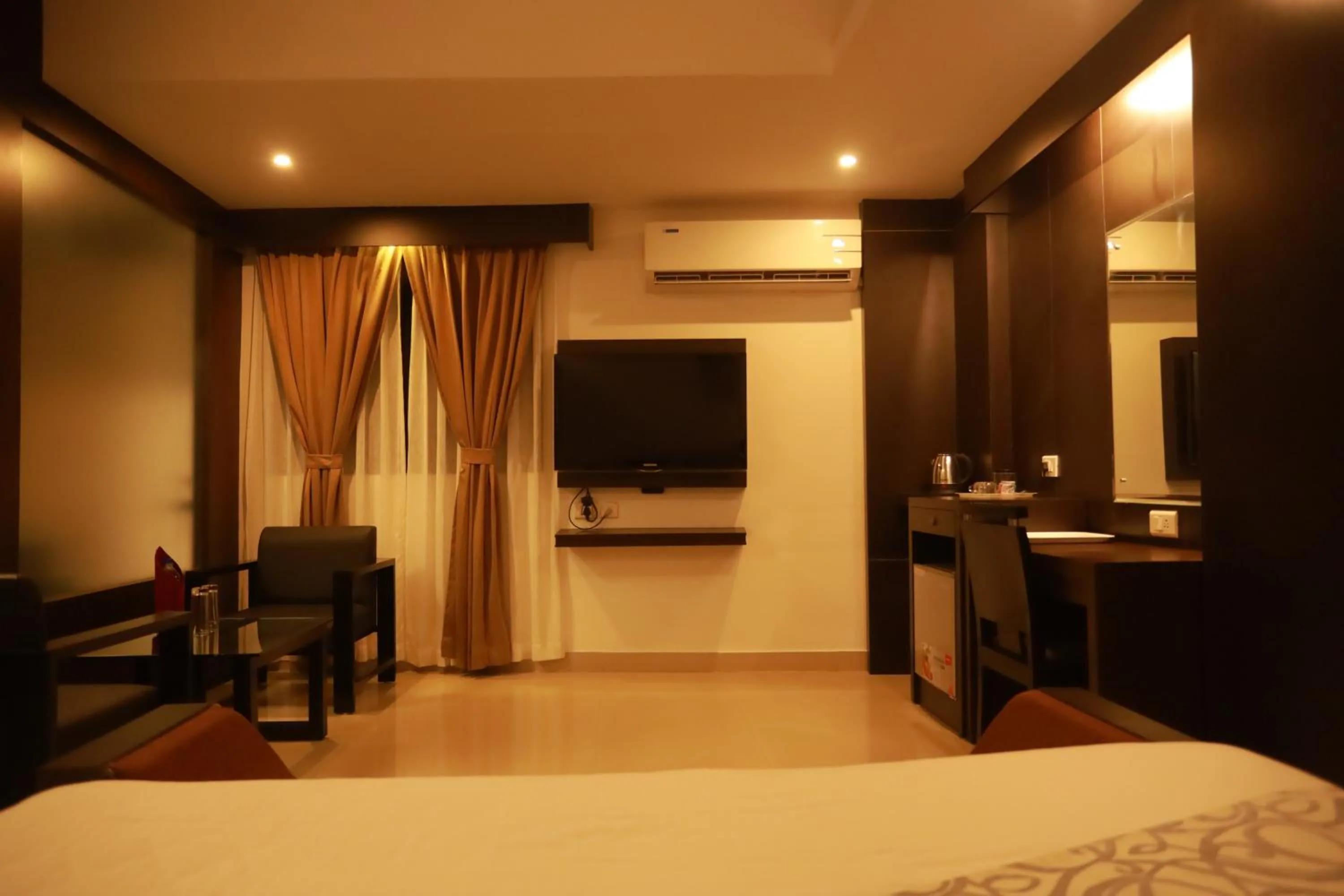 Bedroom, Bed in Hotel Finch