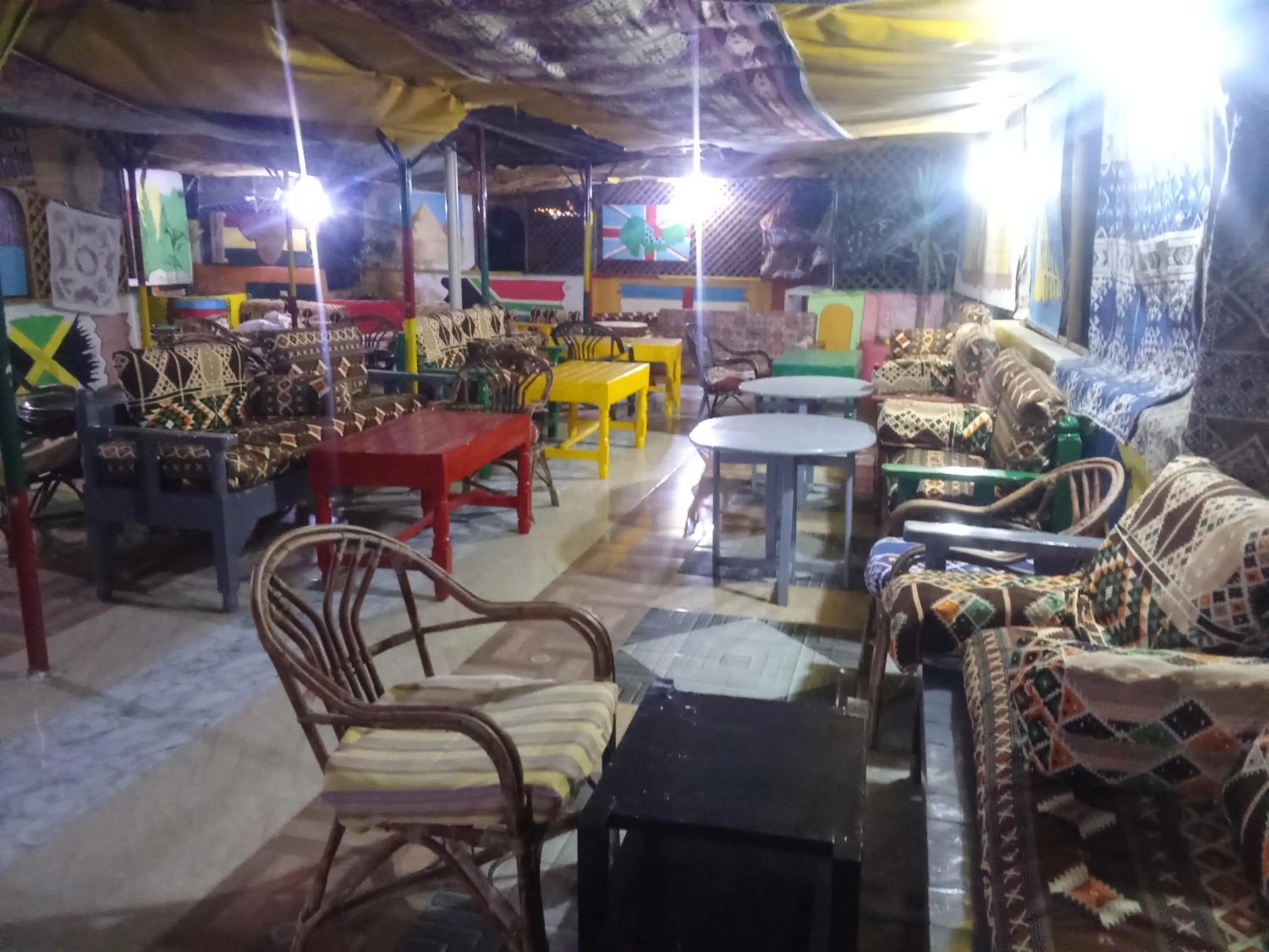 Property building in Bob Marley Peace hotel luxor