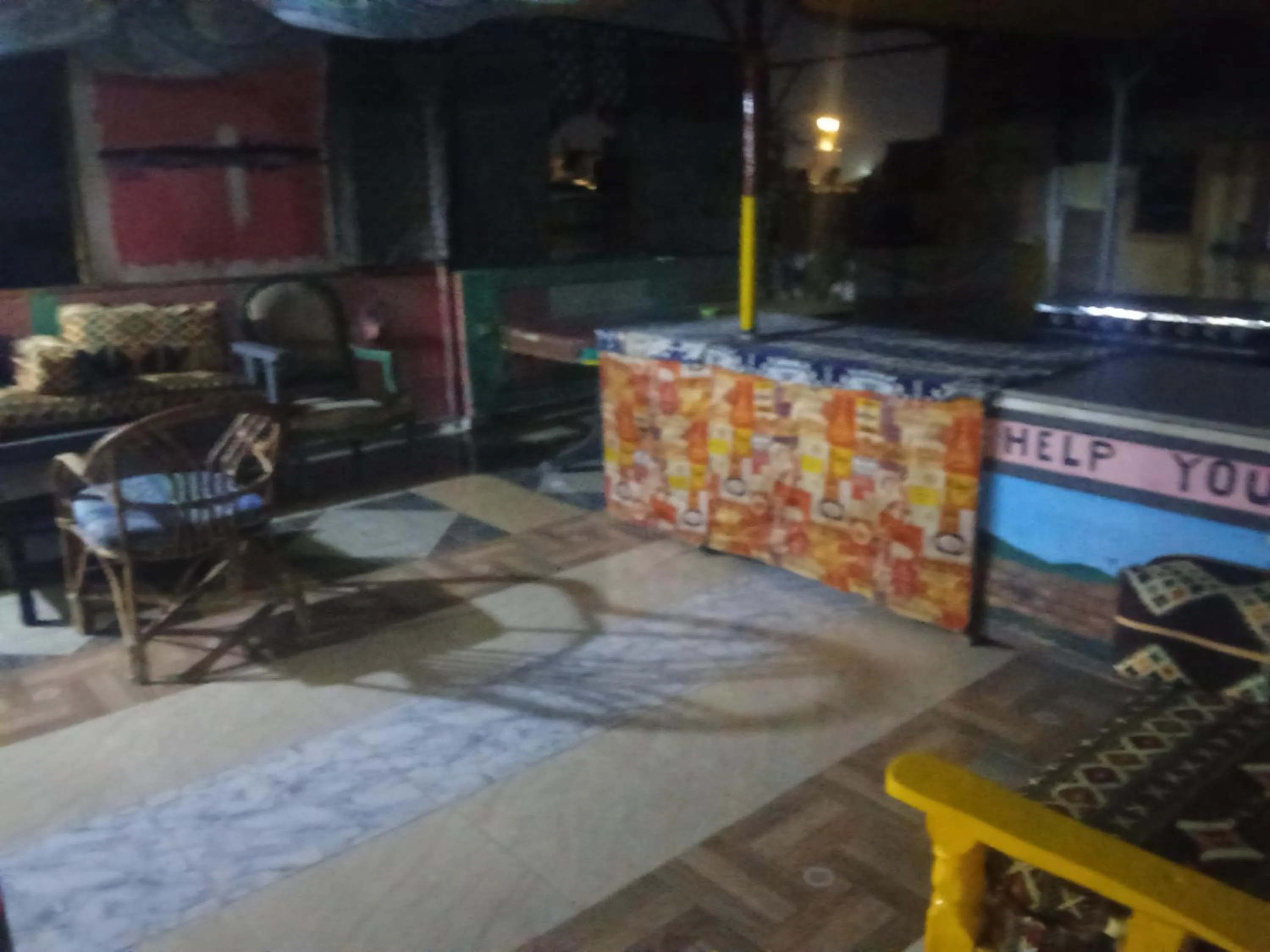 Breakfast in Bob Marley Peace hotel luxor