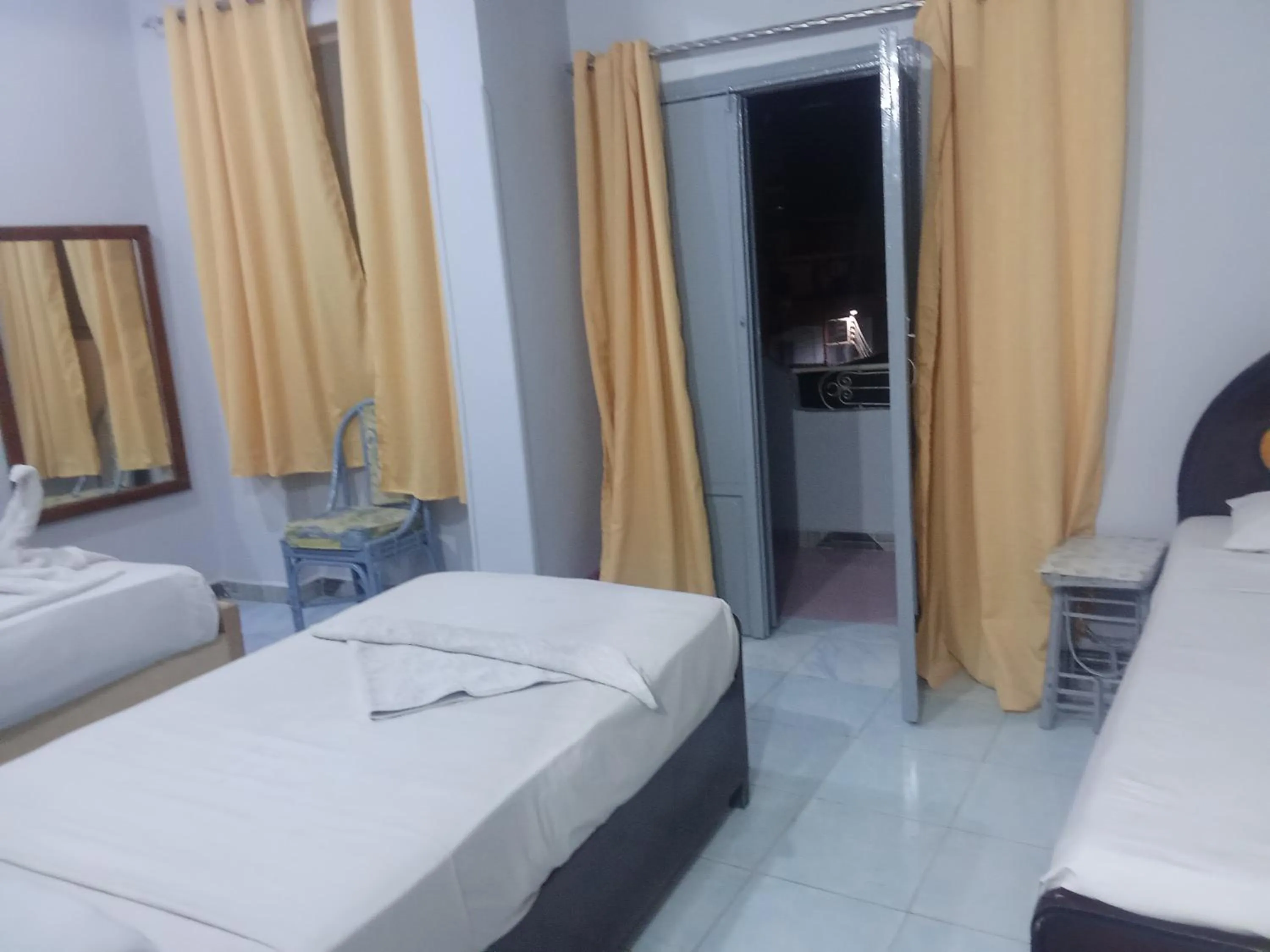 Bedroom, Bed in Bob Marley Peace hotel luxor