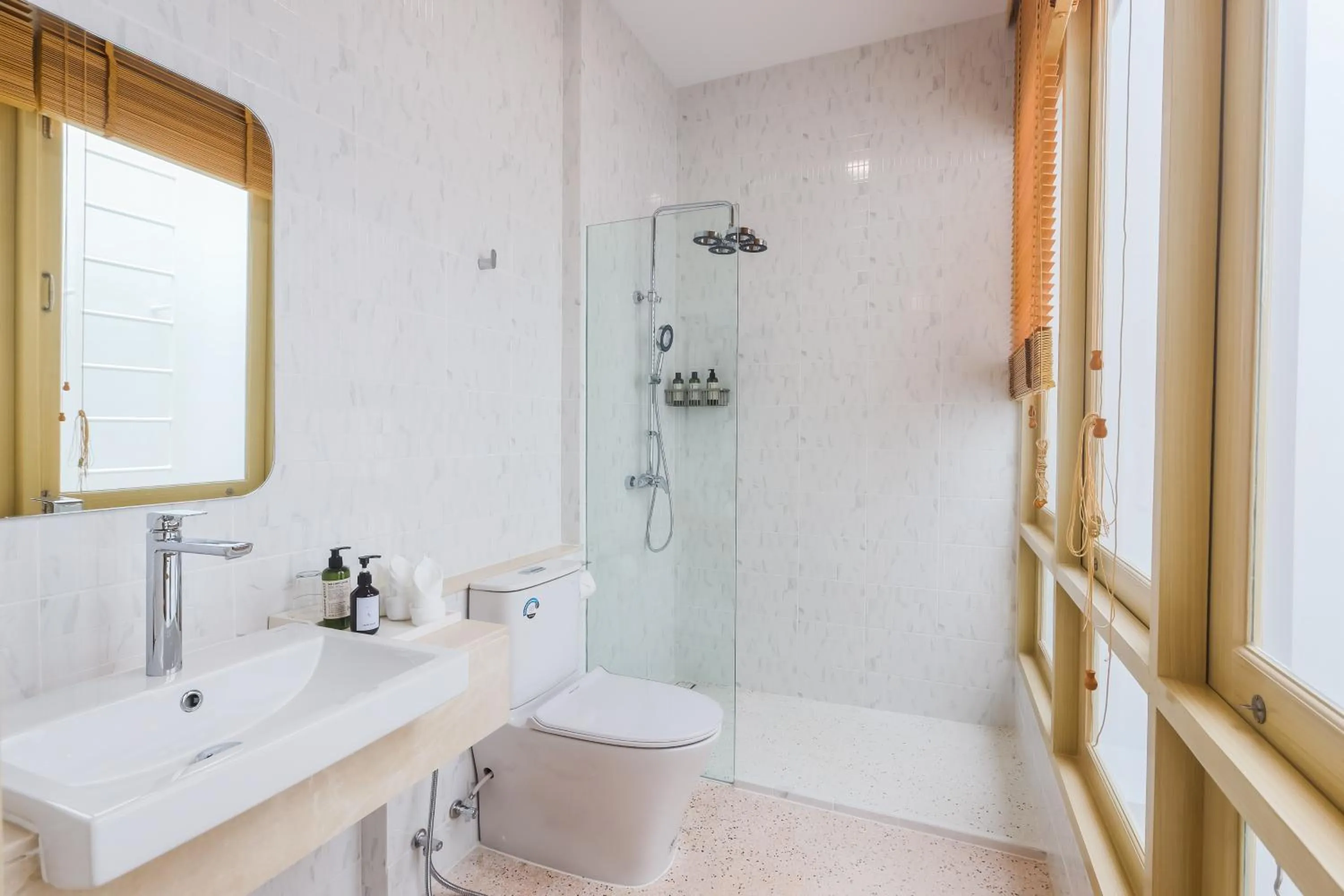 Shower in The Elements Boutique House