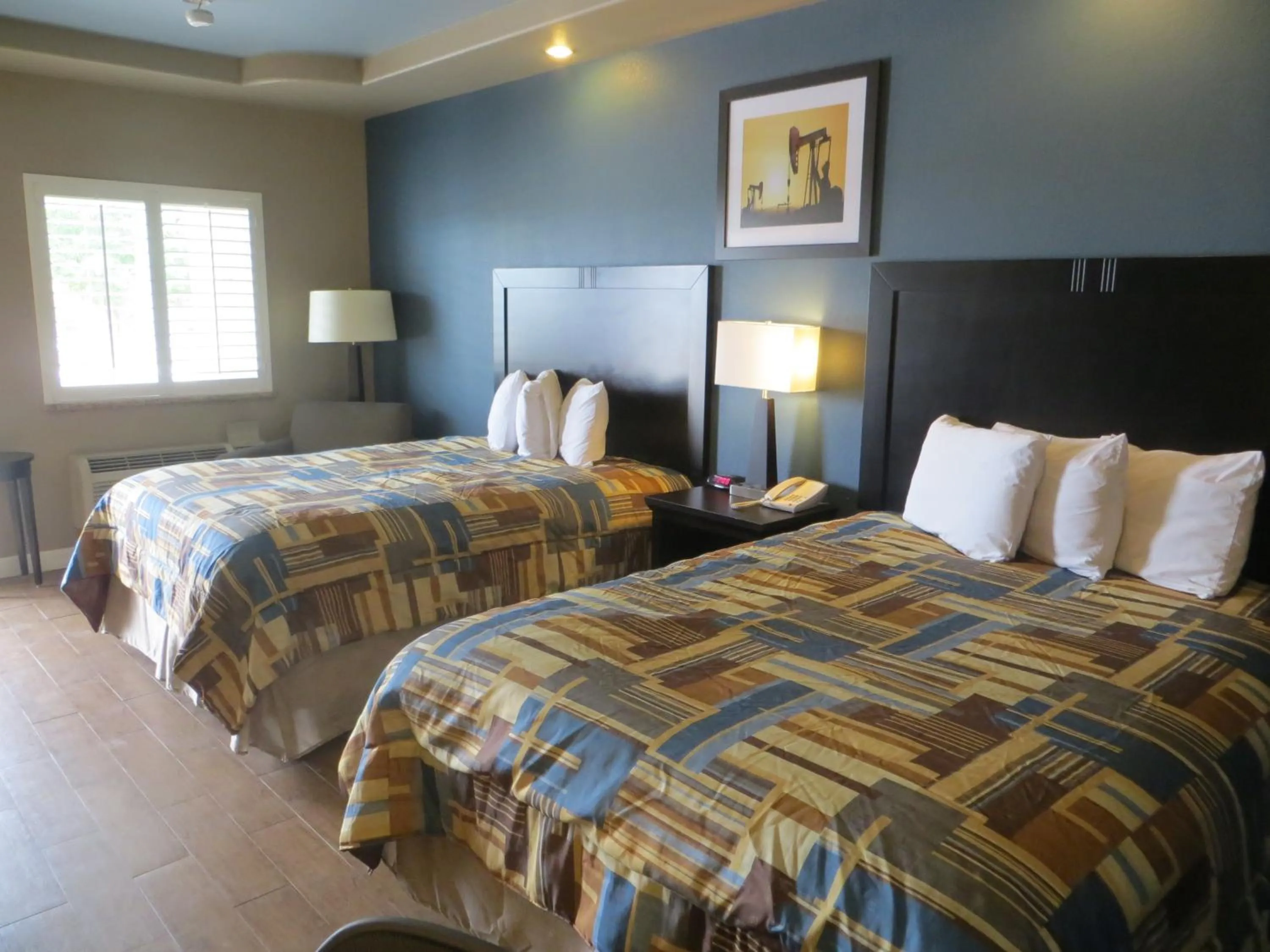 Bed in Black Gold Inn