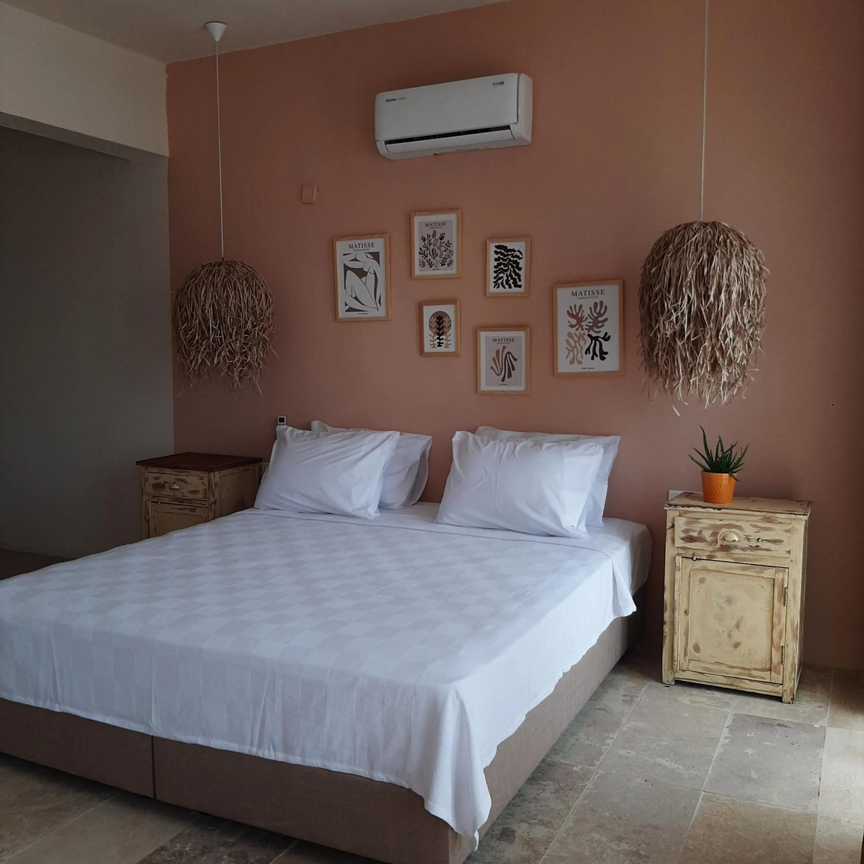 Bed in CasaLyma Ayvalık