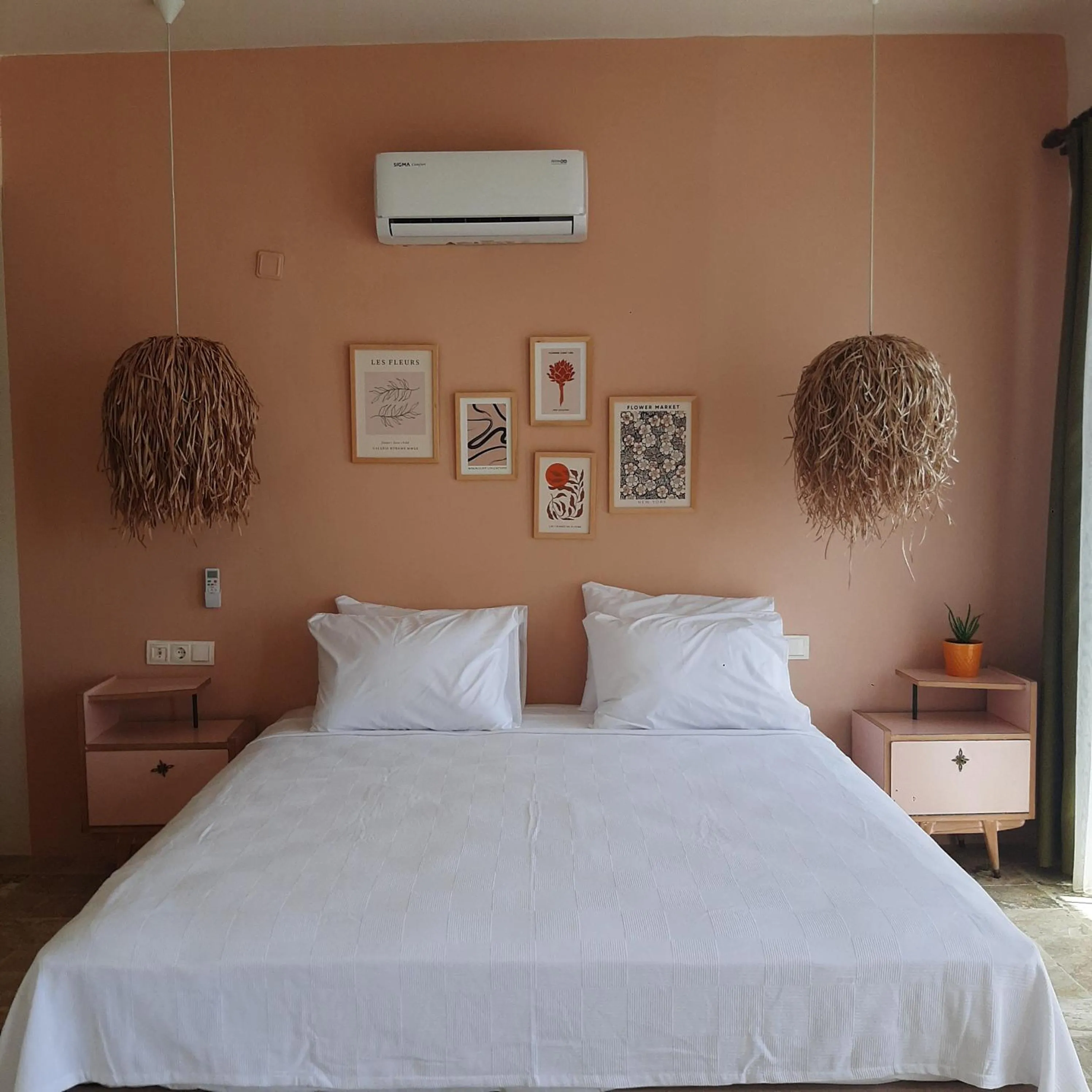 Bed in CasaLyma Ayvalık