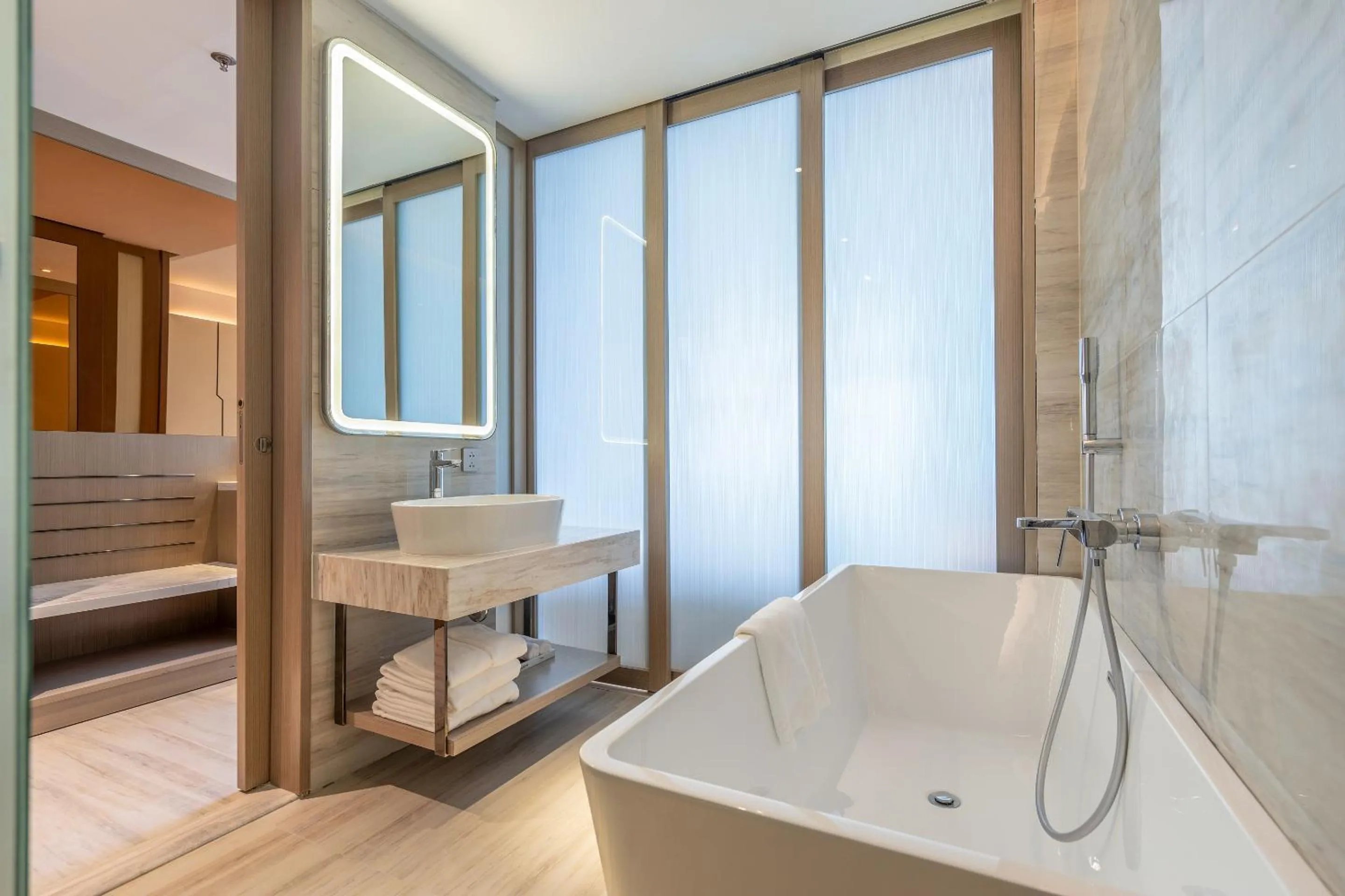 Bathroom in Awaken Da Nang Hotel