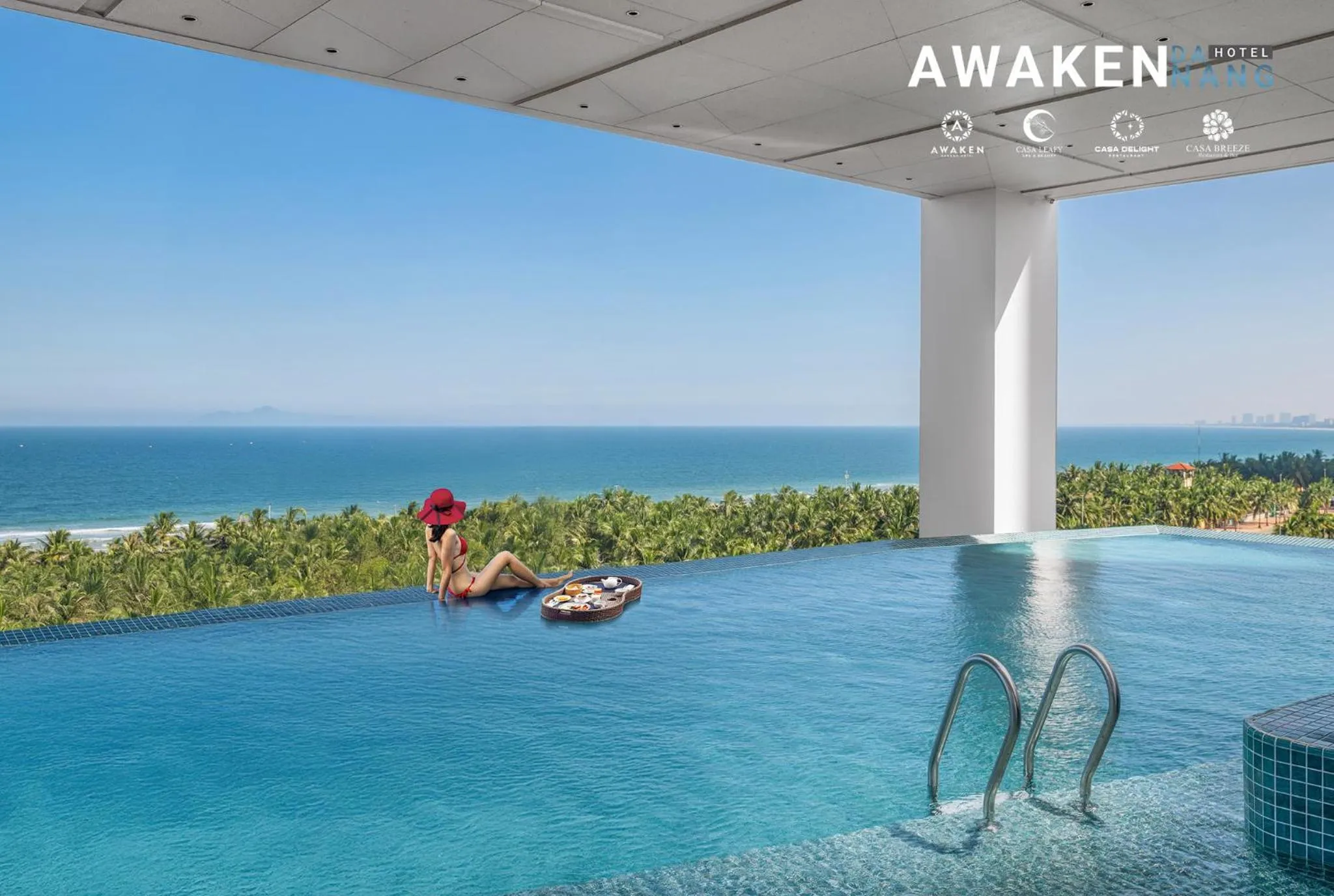 Swimming pool in Awaken Da Nang Hotel