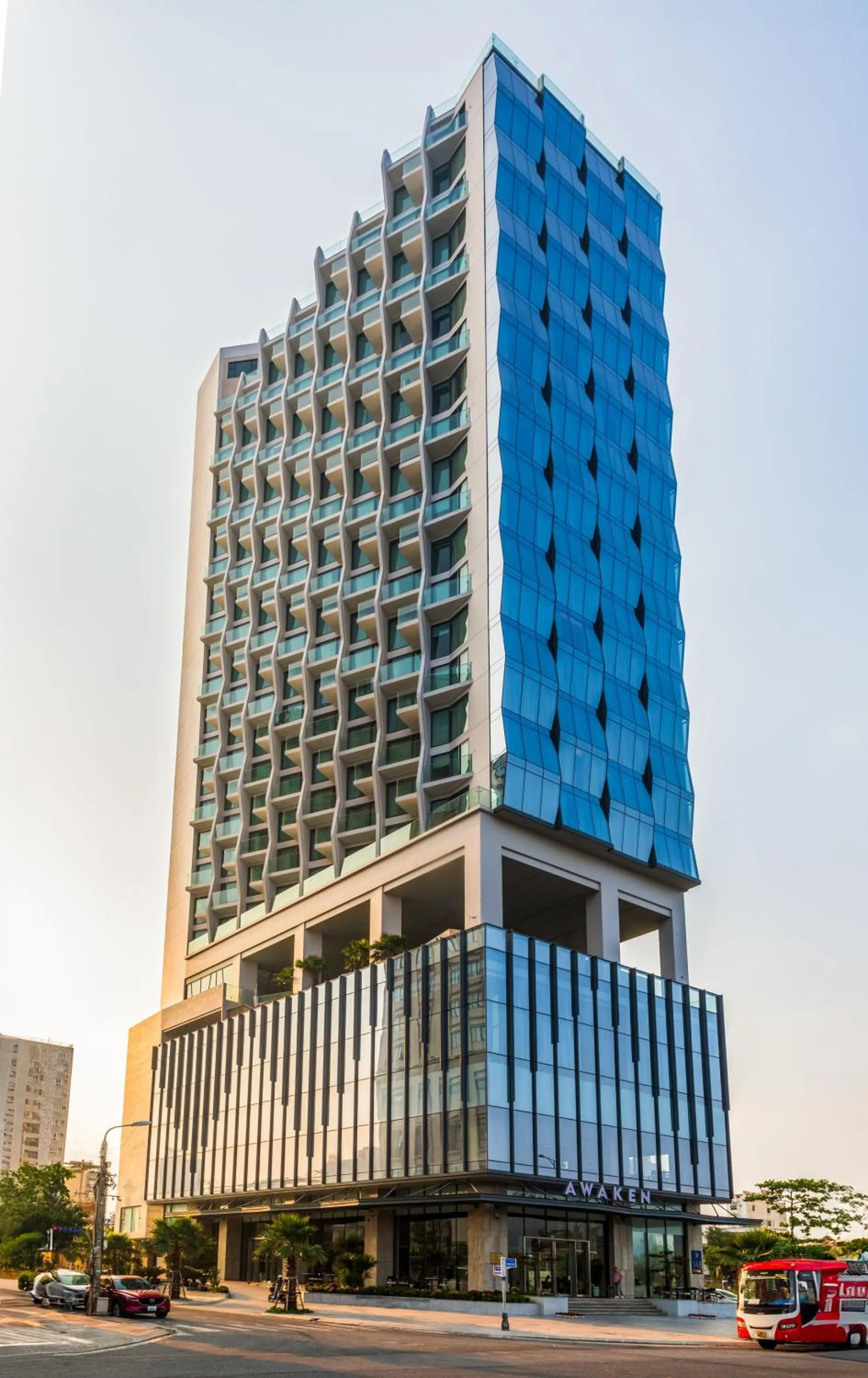 Property building in Awaken Da Nang Hotel