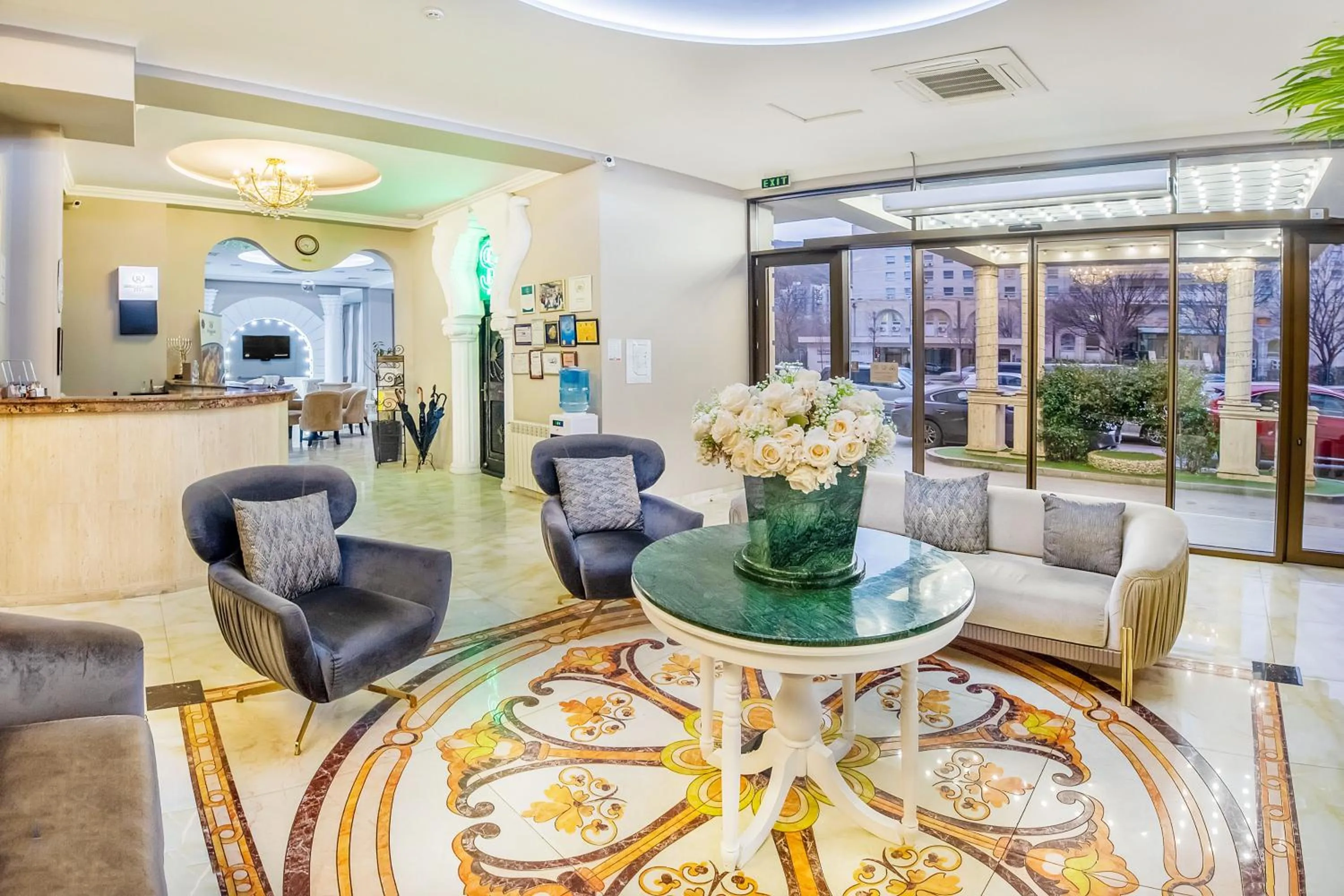 Property building in Cron Palace kosher Tbilisi Hotel