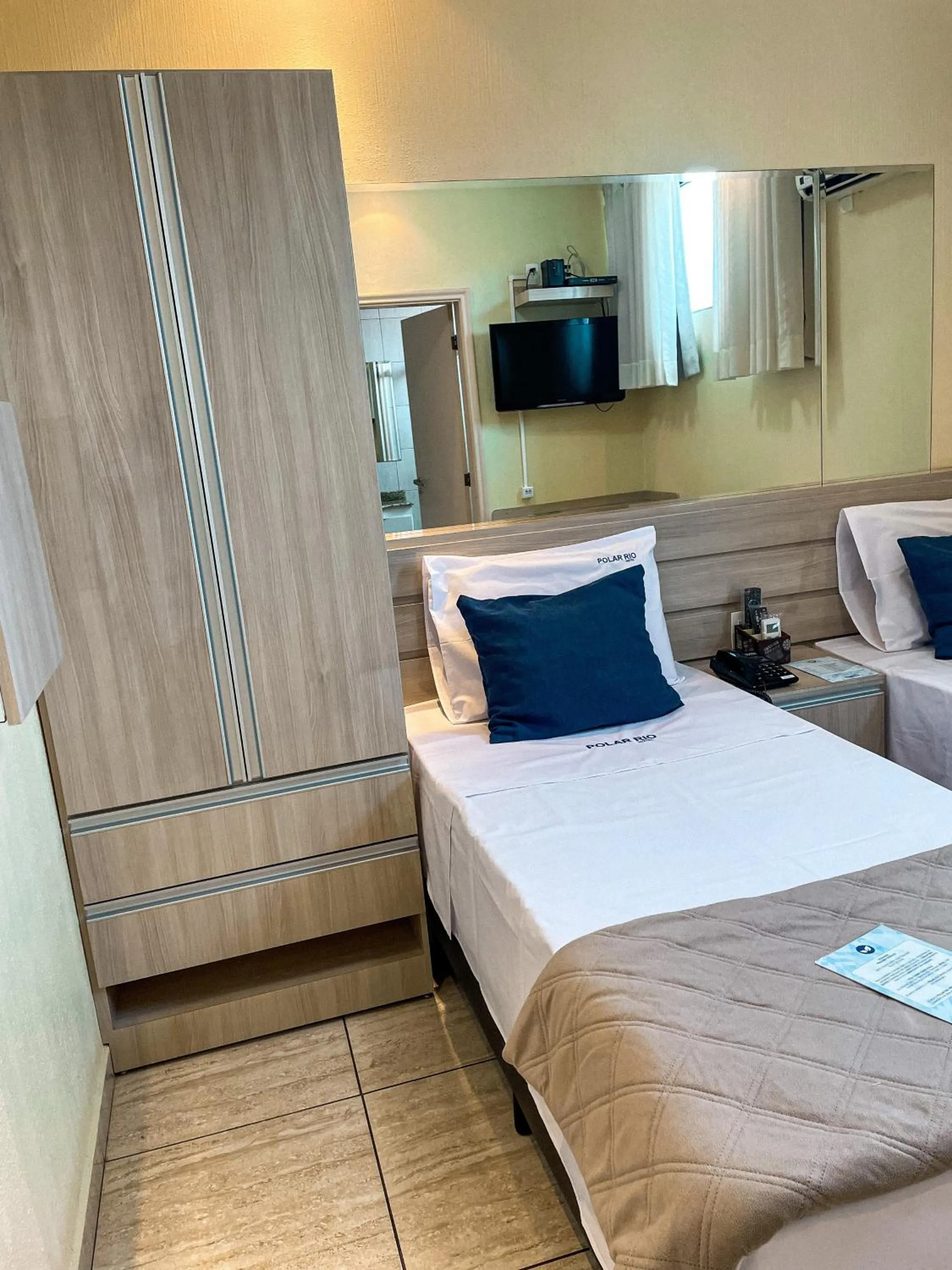 Bed in Polar Rio Hotel