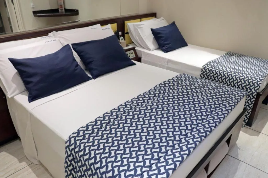 Bed in Polar Rio Hotel