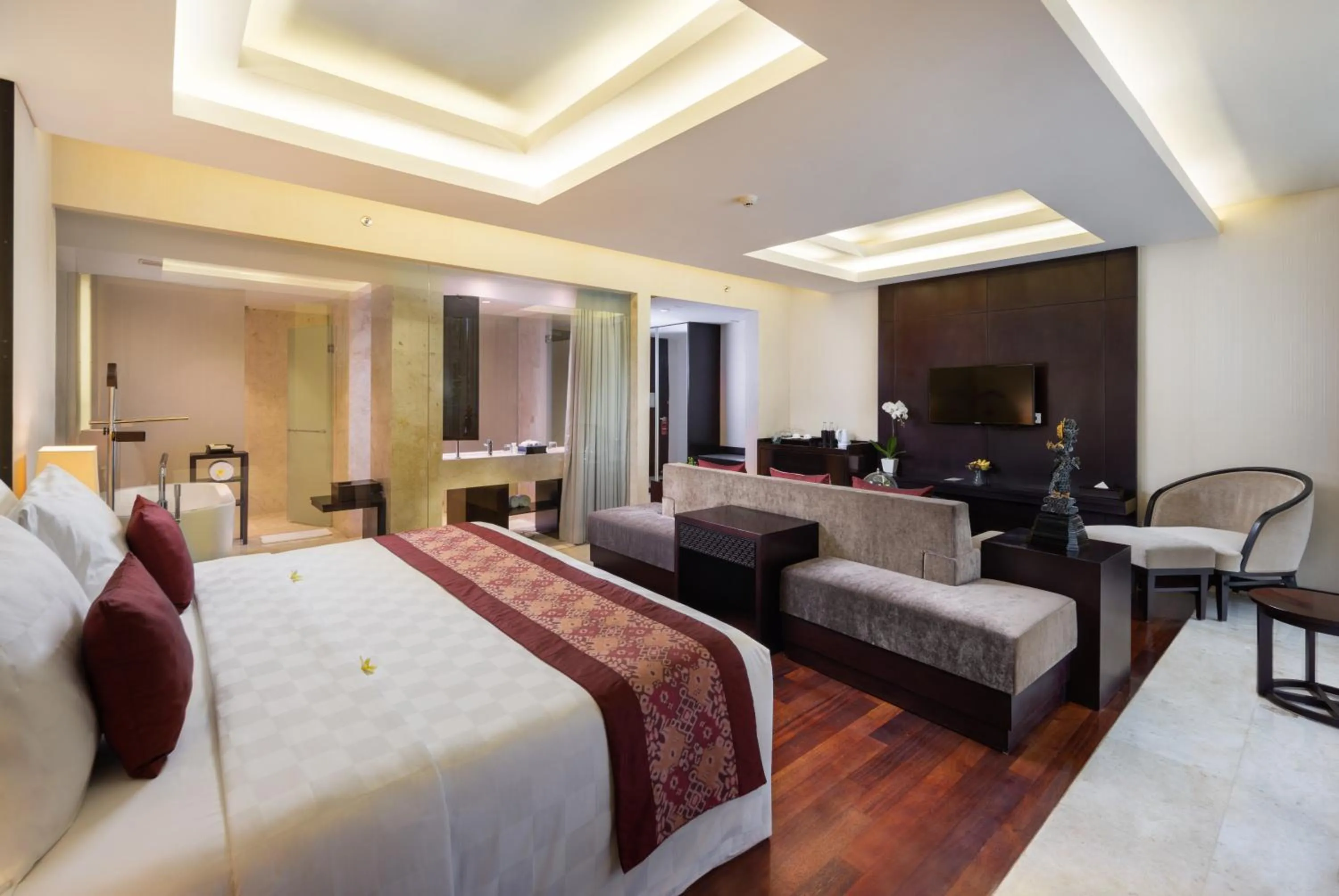 Bed in Bali Nusa Dua Hotel