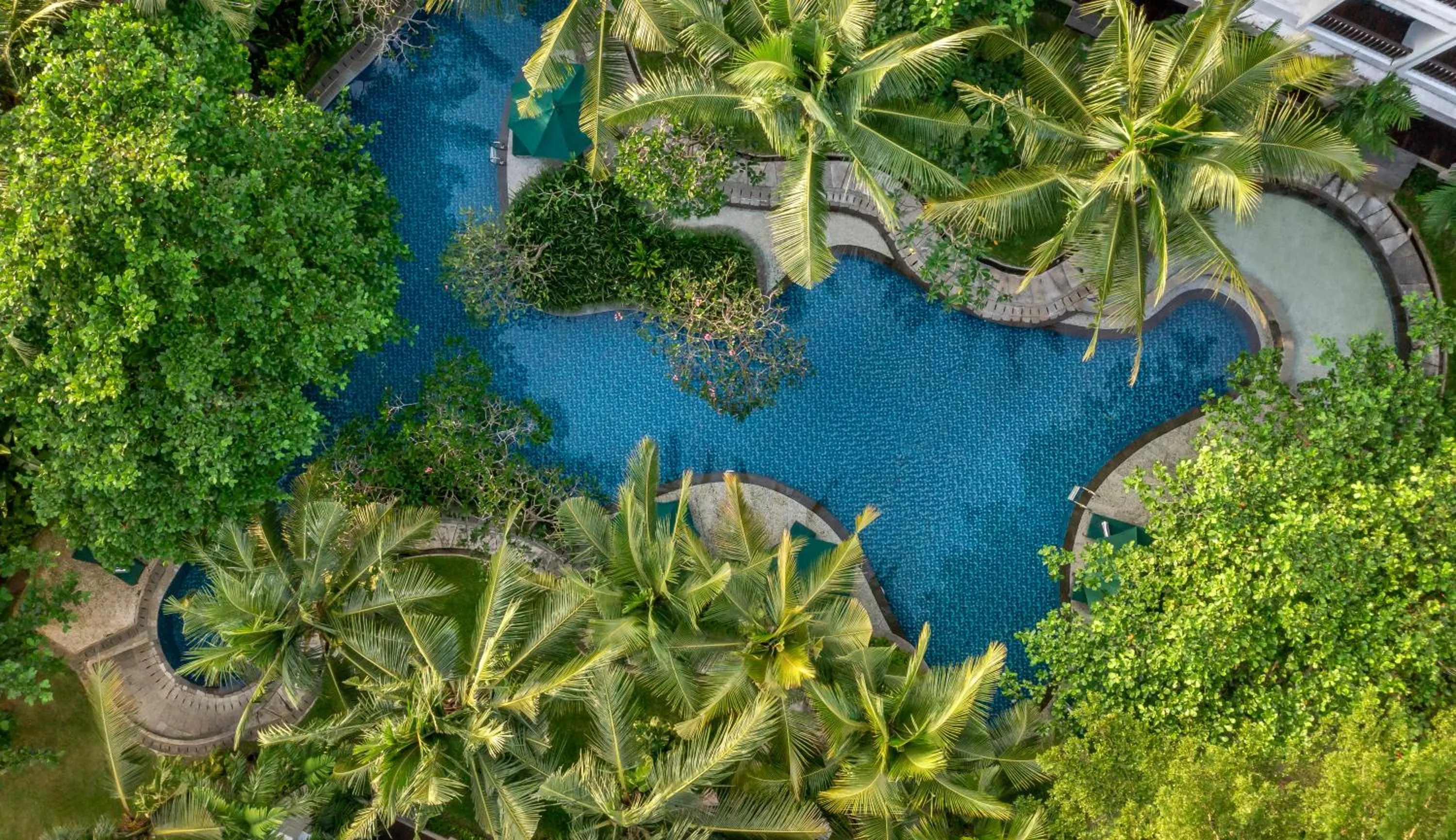 Swimming pool in Bali Nusa Dua Hotel