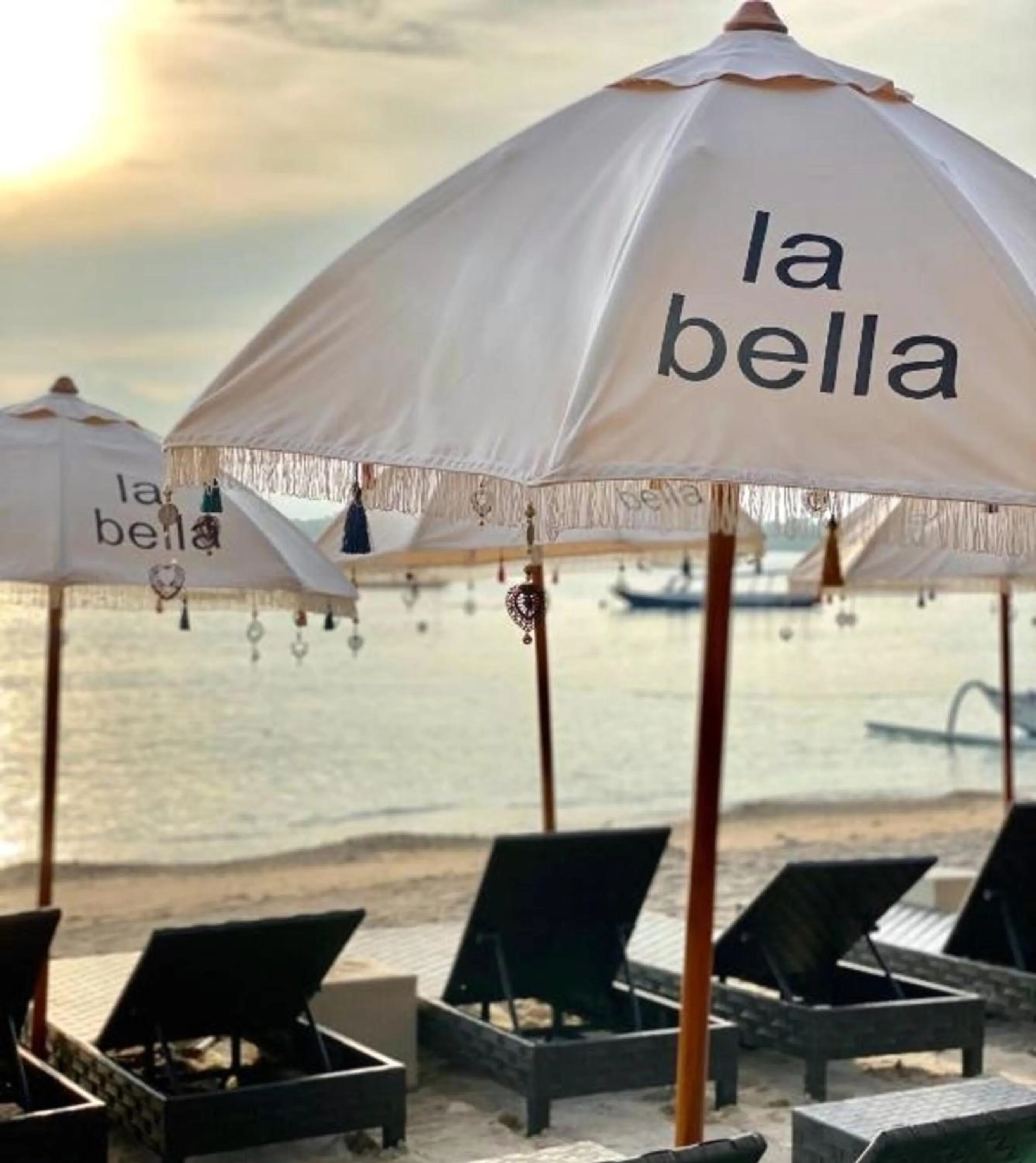 Beach in La Bella - Hotel Villa & Spa