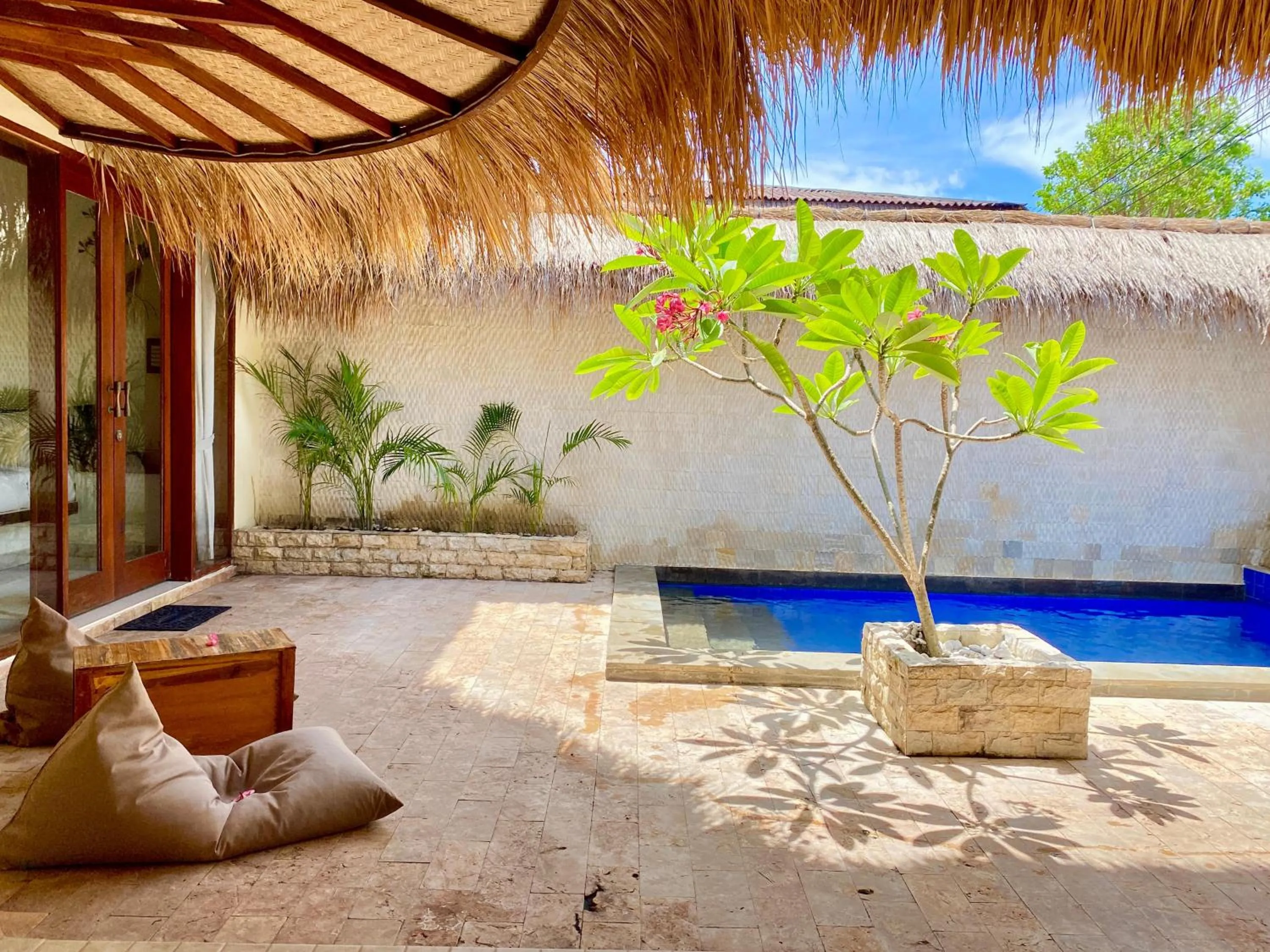 Pool view in La Bella - Hotel Villa & Spa