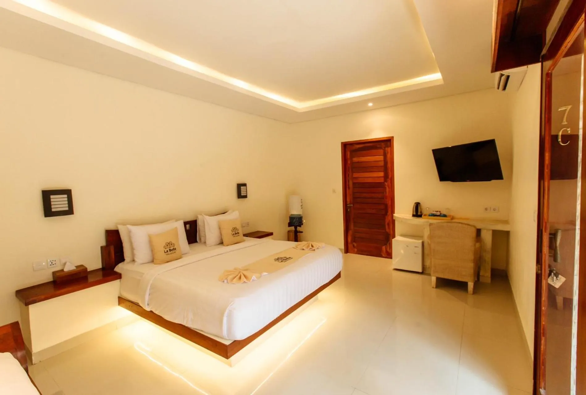 TV and multimedia, Bed in La Bella - Hotel Villa & Spa