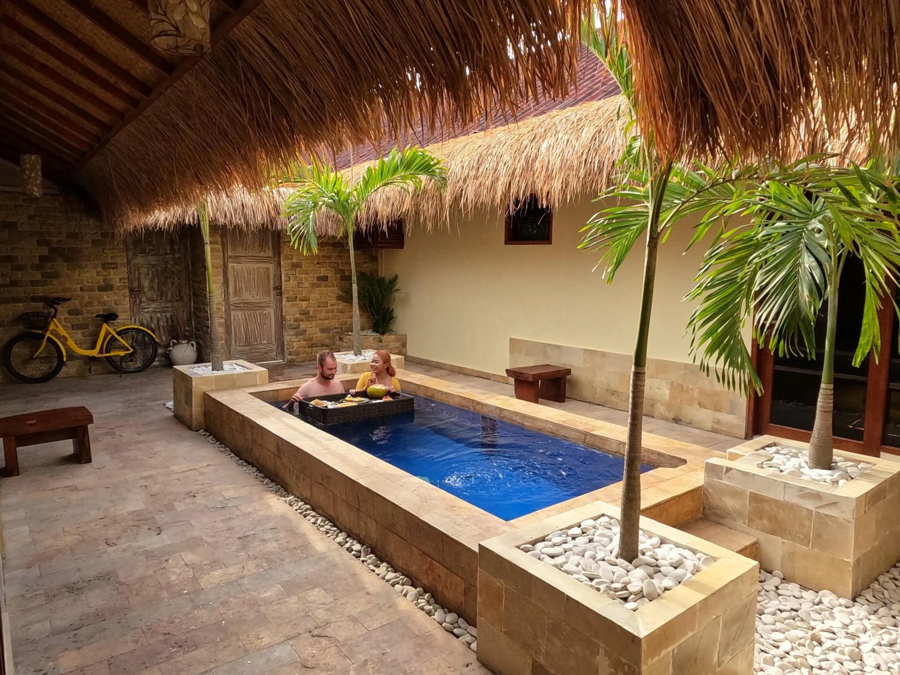 Patio in La Bella - Hotel Villa & Spa