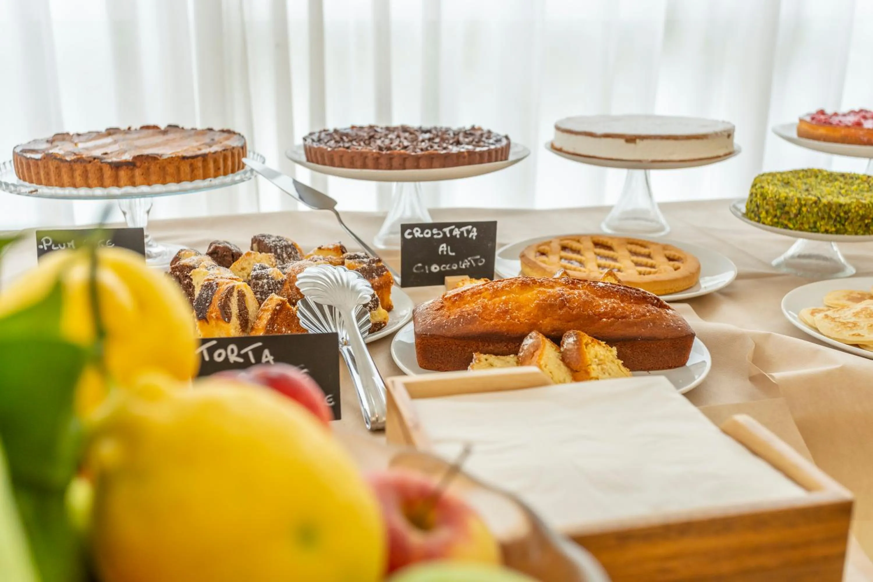 Buffet breakfast in Hotel Cormoran Riccione