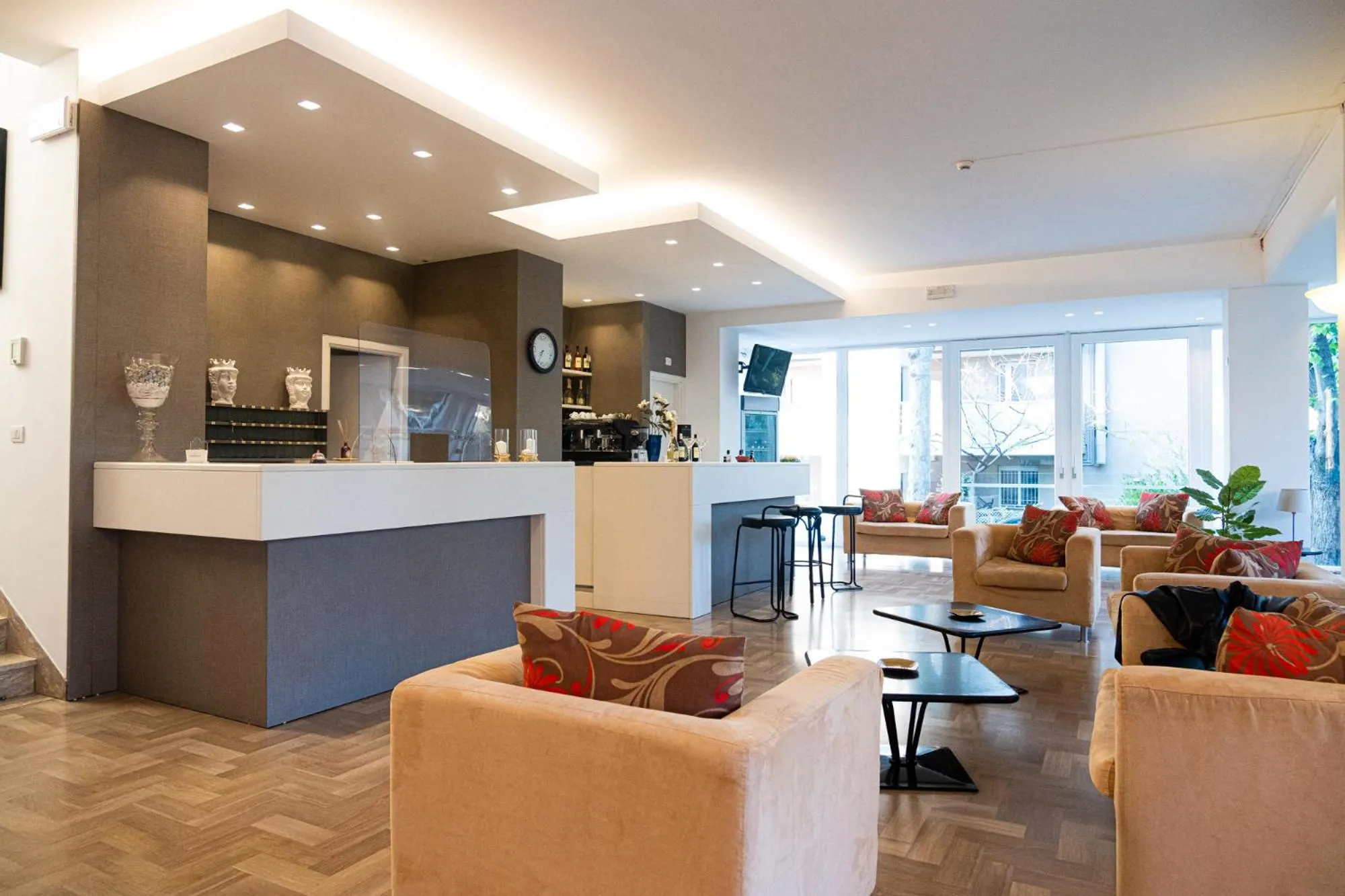 Lobby or reception in Hotel Cormoran Riccione