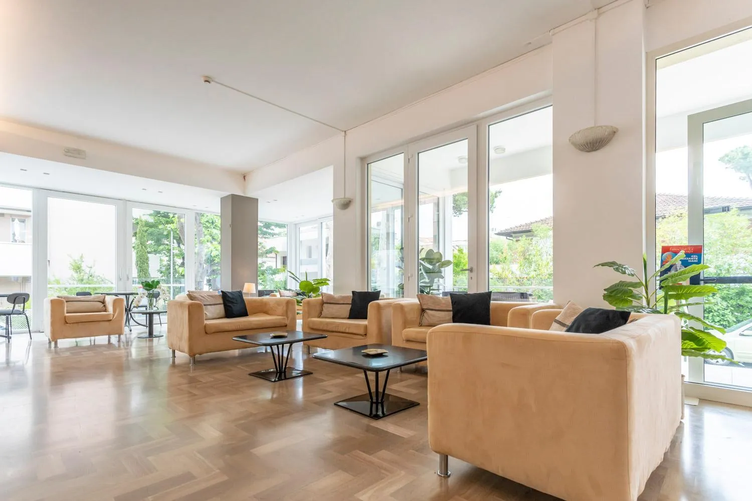 Lobby or reception in Hotel Cormoran Riccione