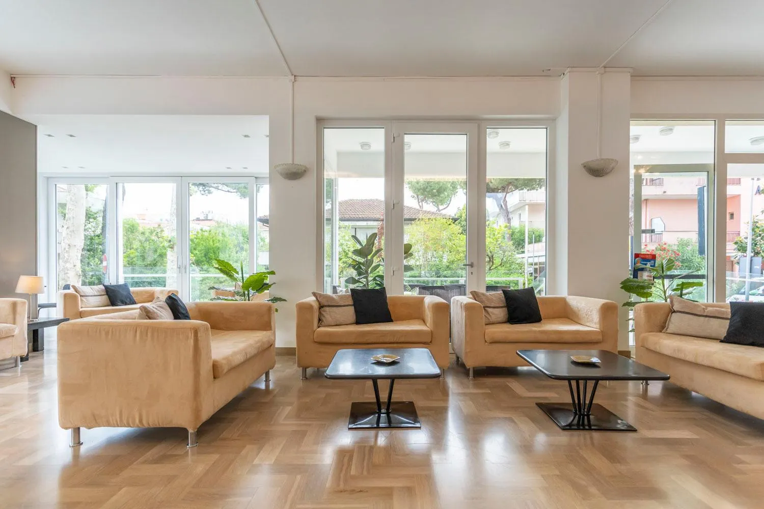 Lobby or reception in Hotel Cormoran Riccione