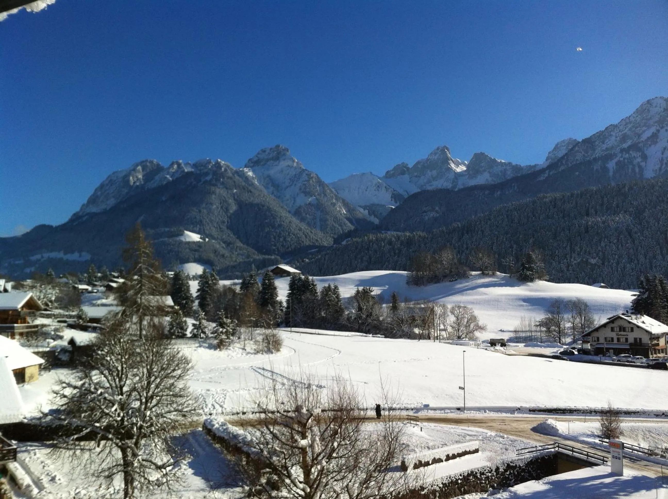 Mountain view in Chalet Rosaly