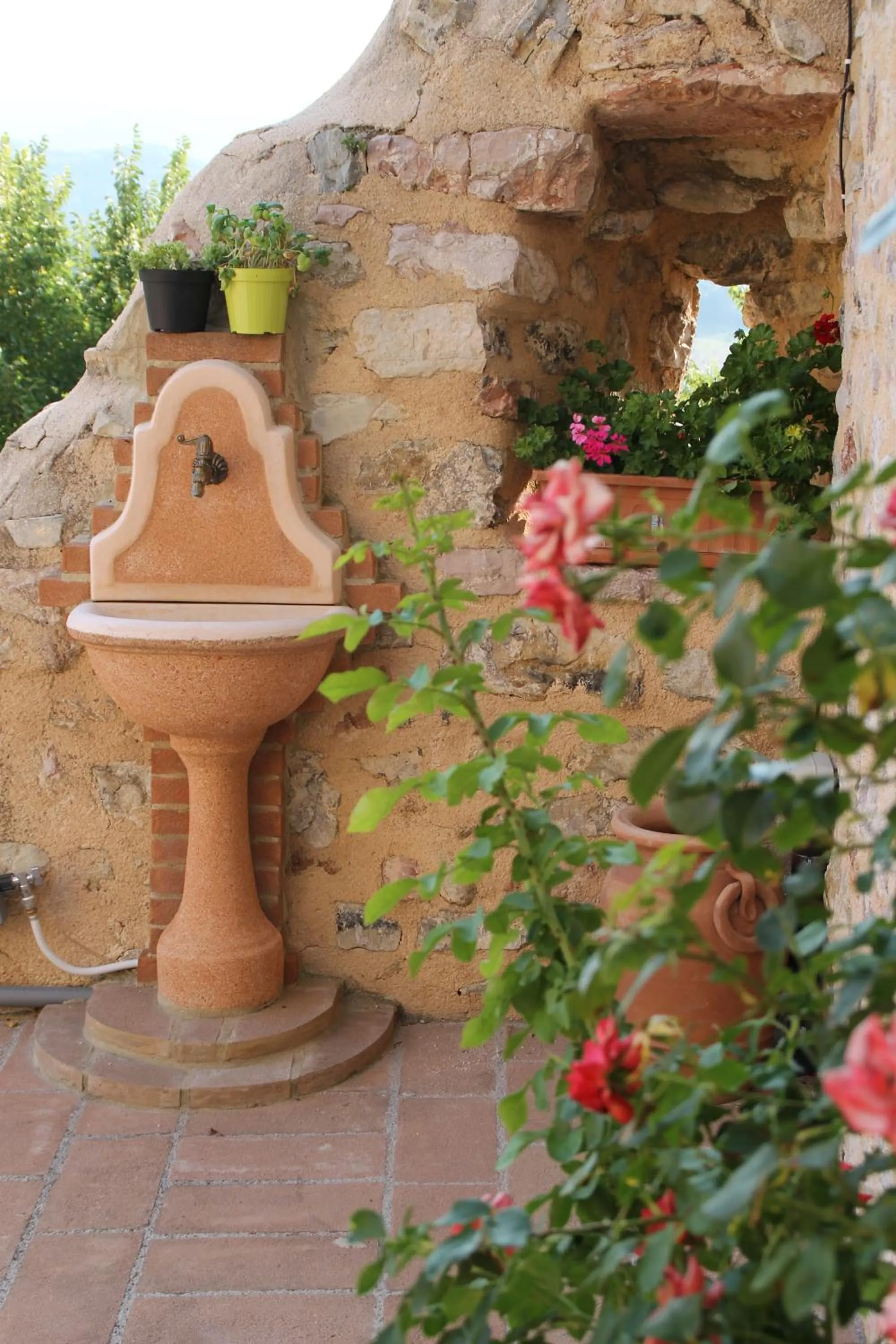 Balcony/Terrace in Il Castello Di Perchia