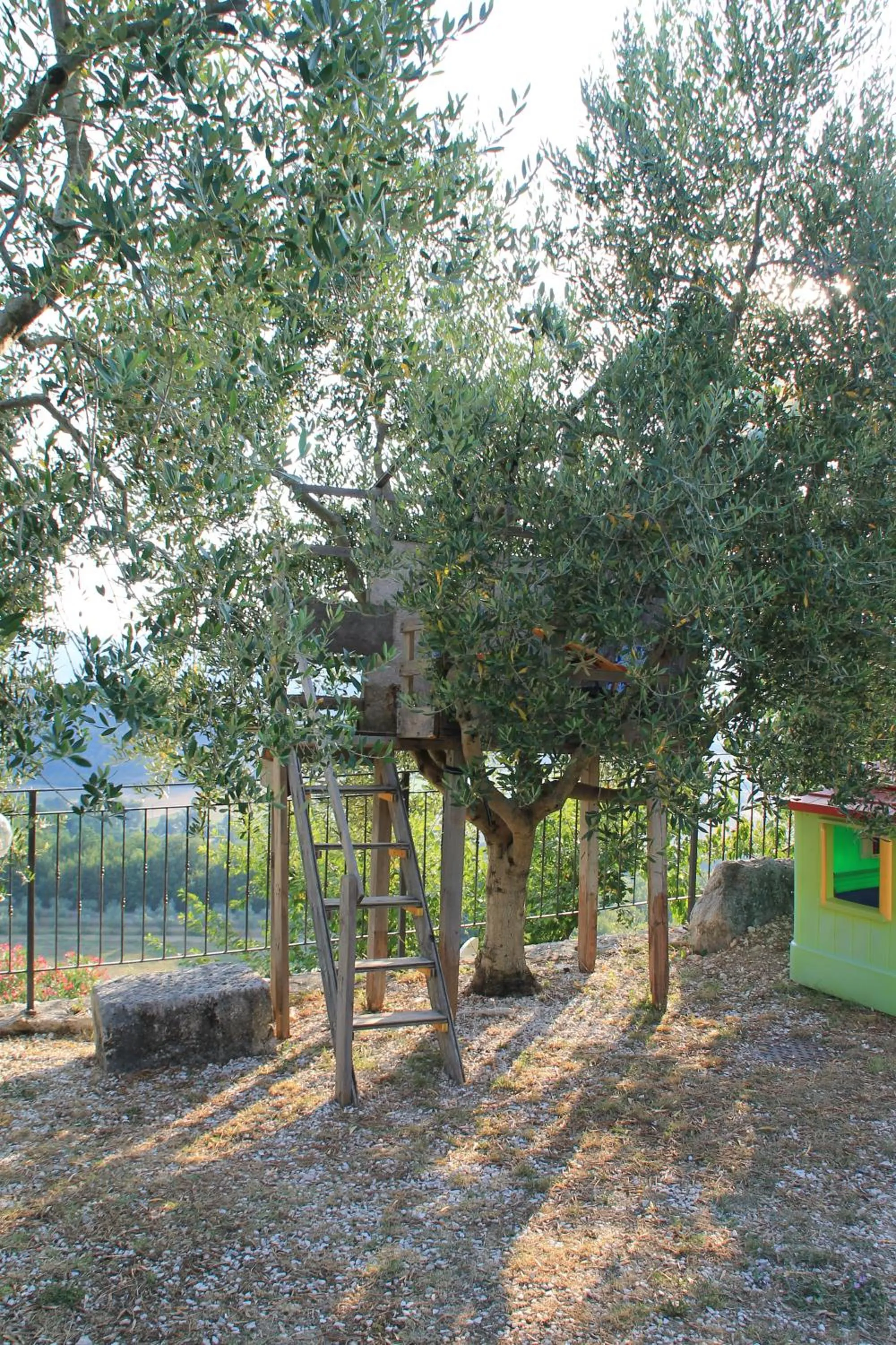 Children play ground in Il Castello Di Perchia