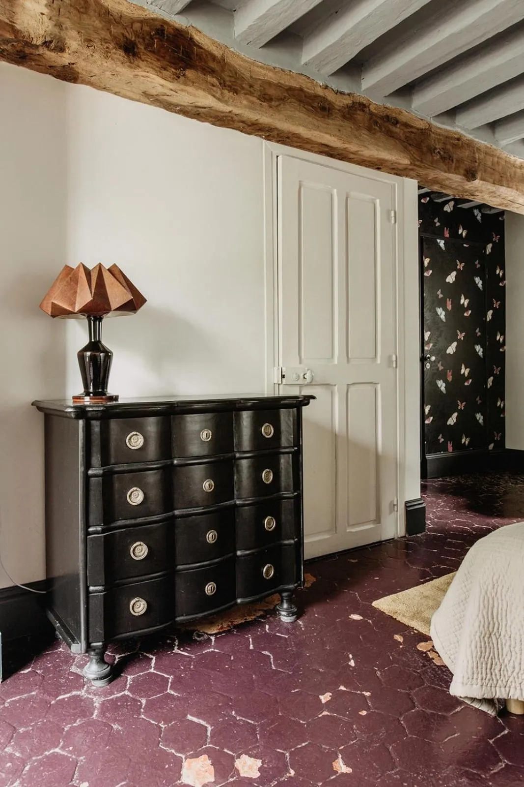 Bedroom, Bed in La Dime de Giverny - Chambres d'hôtes