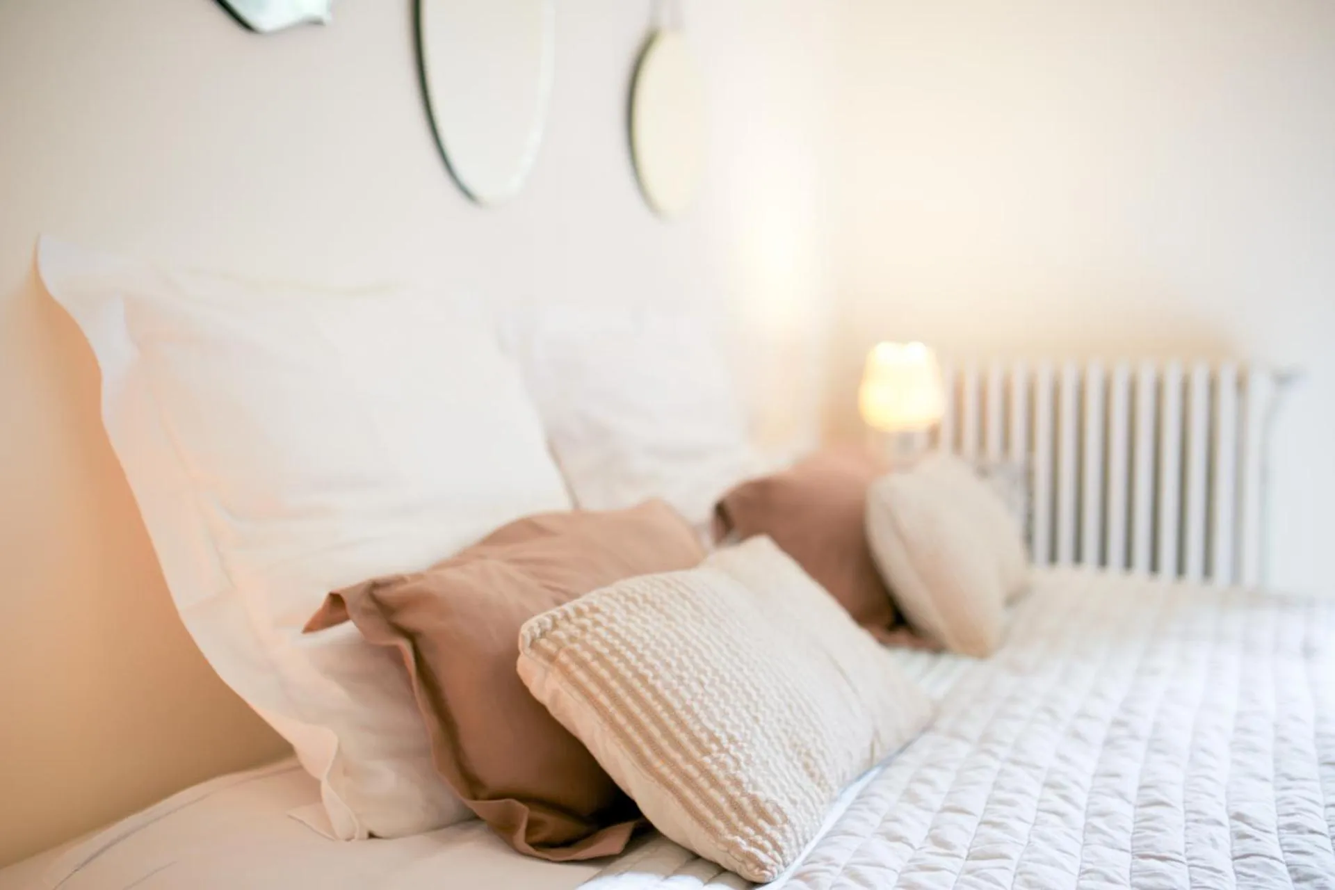 Bedroom, Bed in La Dime de Giverny - Chambres d'hôtes