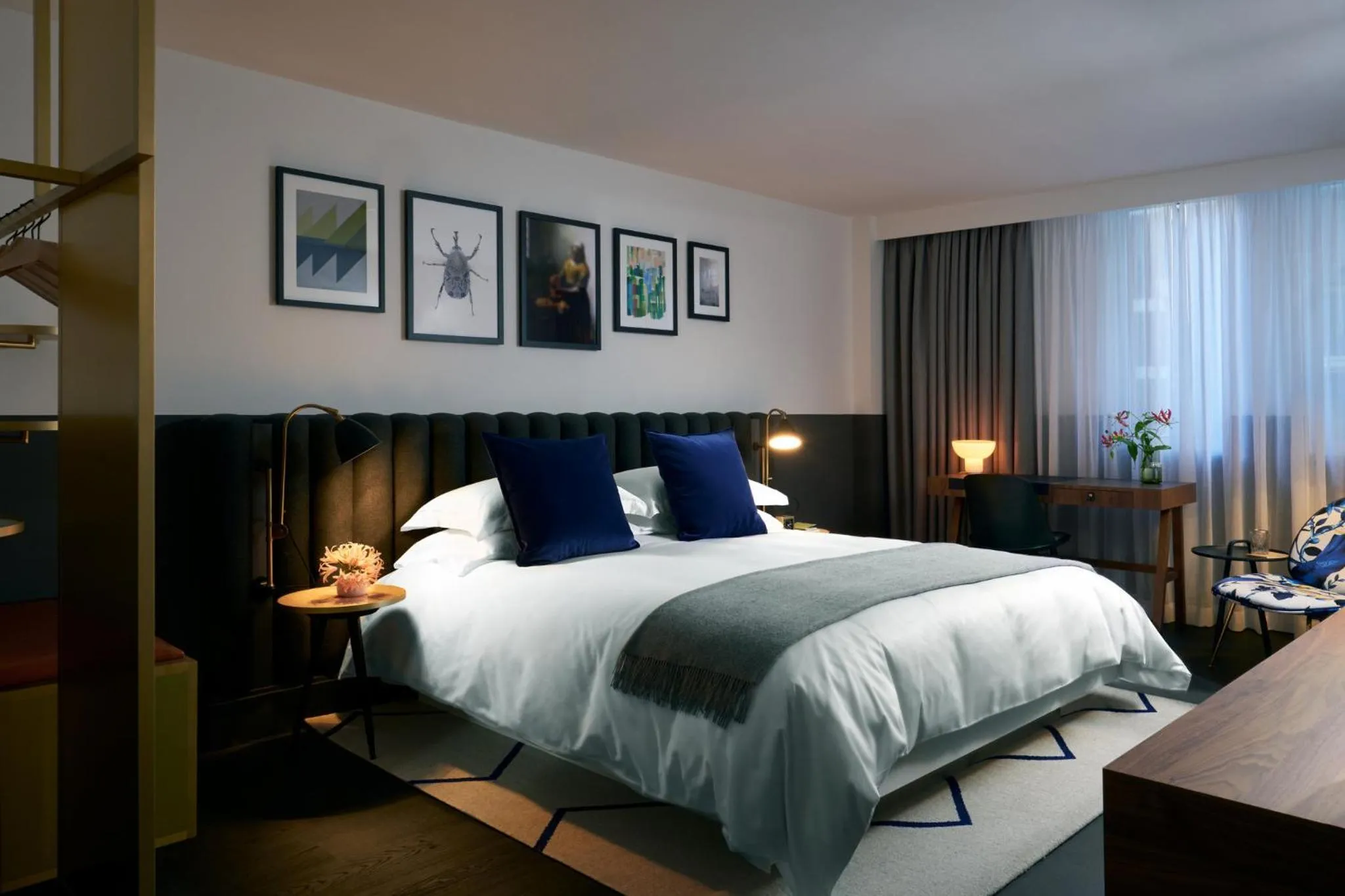 Bedroom, Bed in Kimpton De Witt Amsterdam by IHG