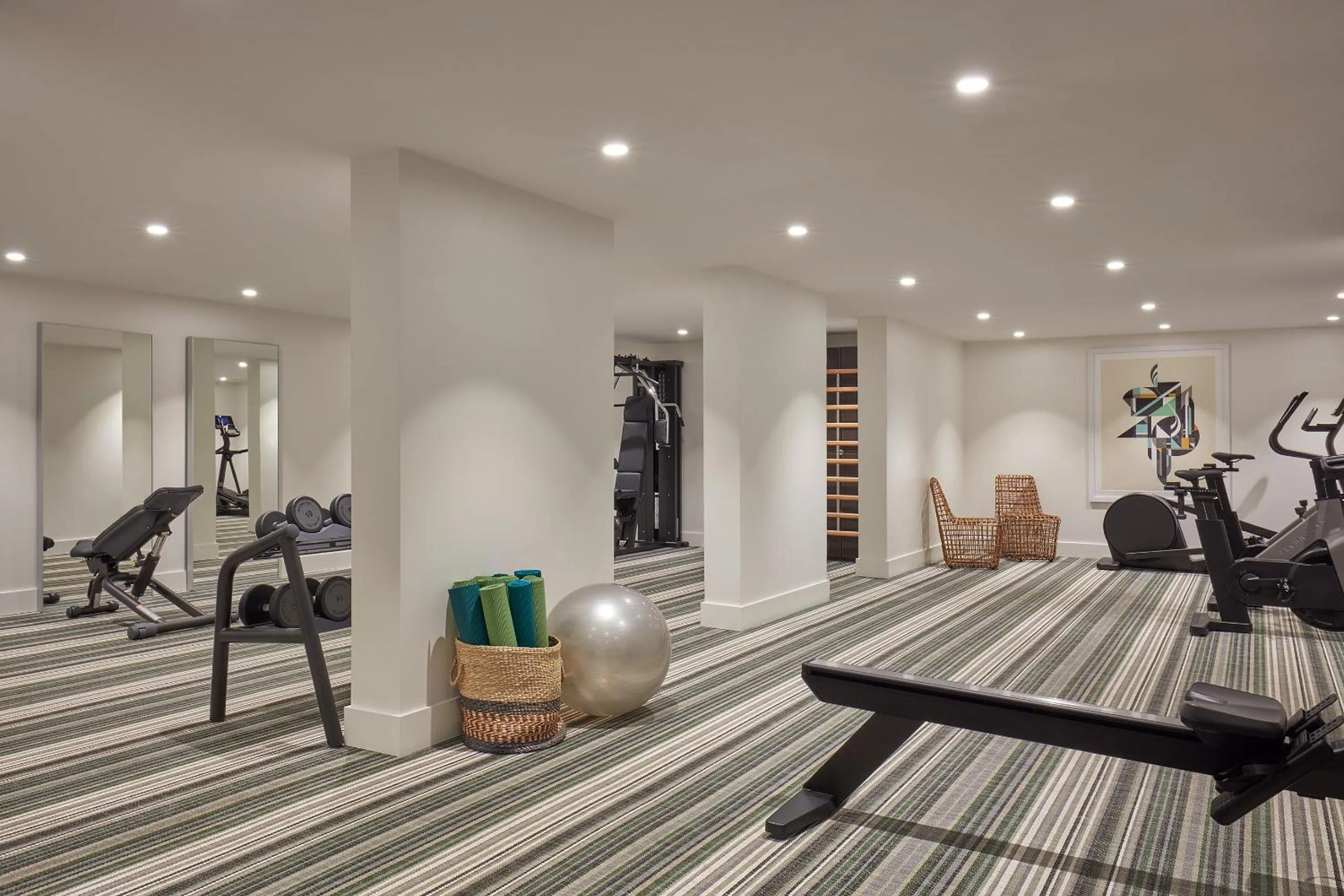 Fitness centre/facilities in Kimpton De Witt Amsterdam by IHG