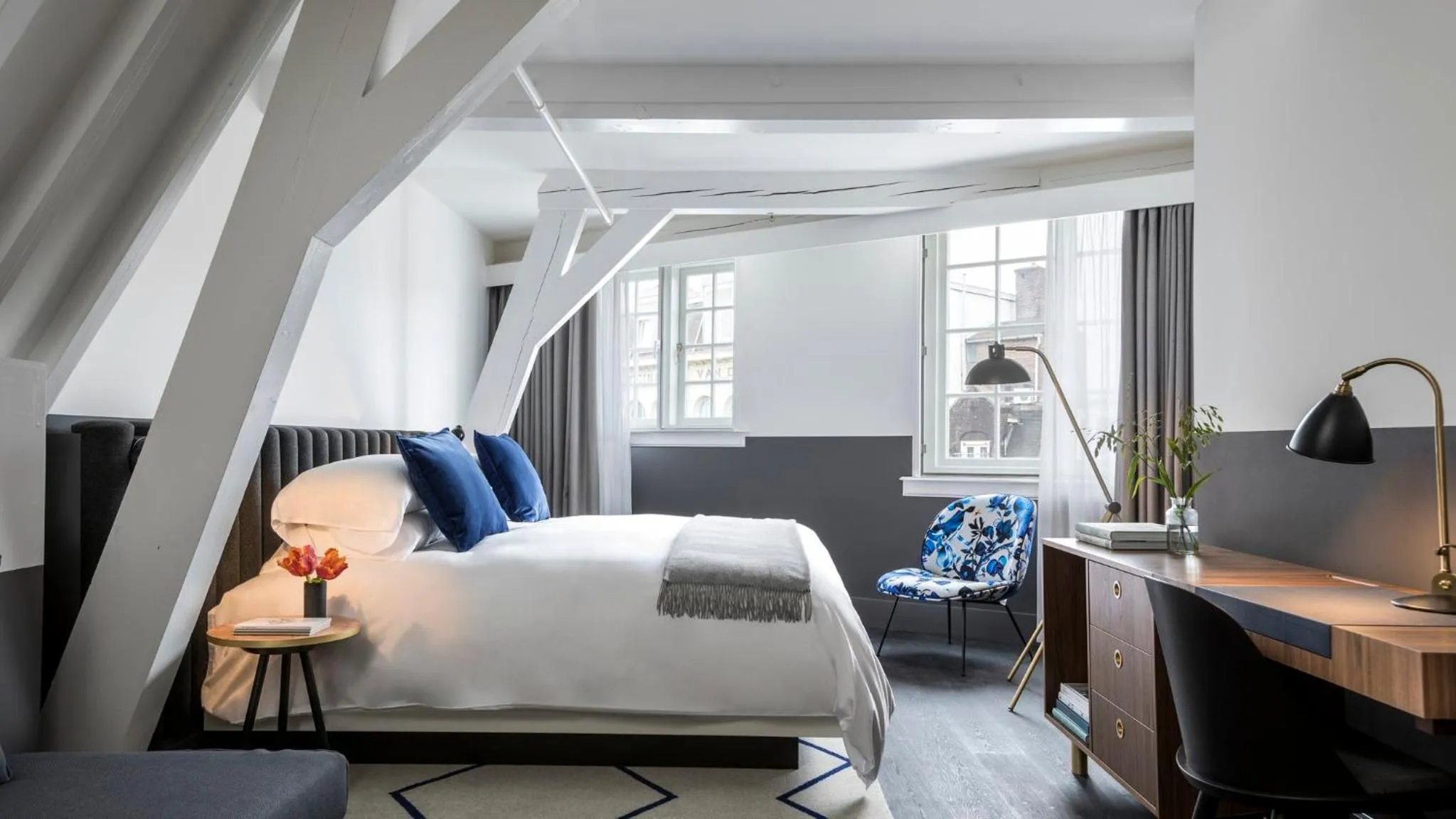 Bedroom, Bed in Kimpton De Witt Amsterdam by IHG