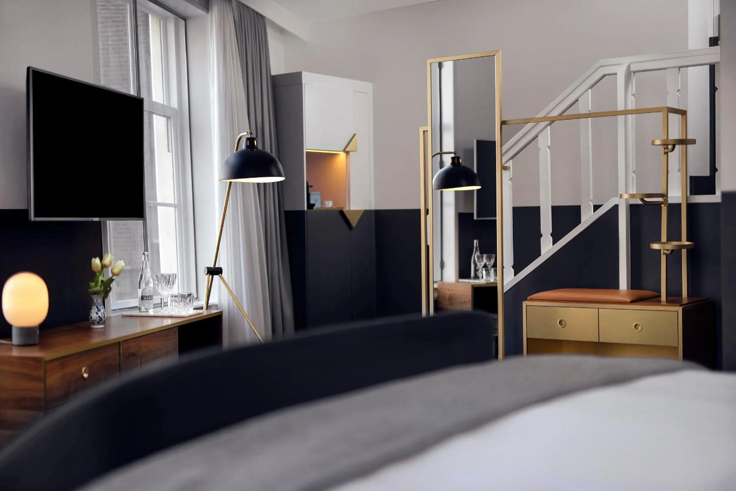 Bedroom, Bed in Kimpton De Witt Amsterdam by IHG