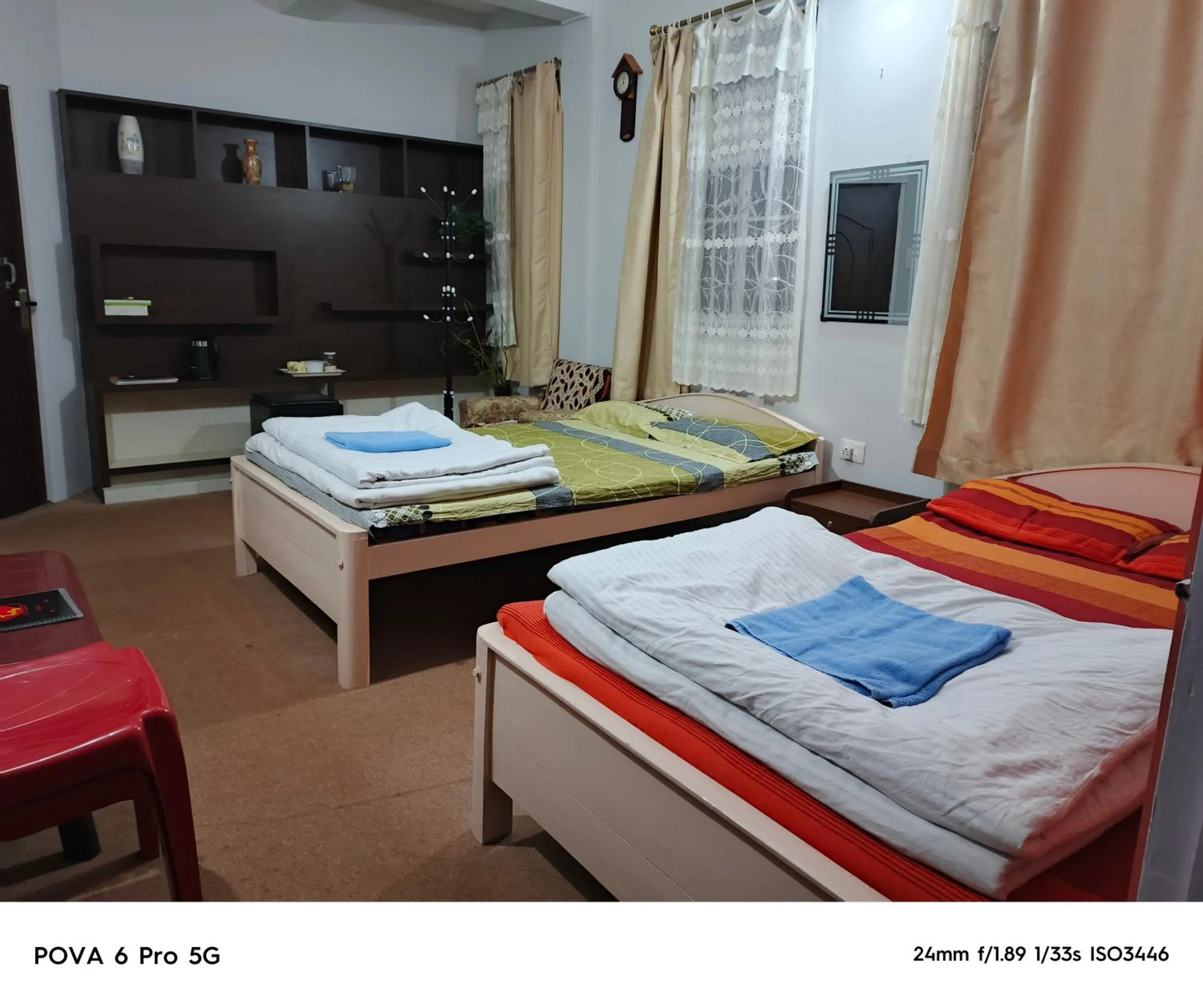 Bed in Shanti Sojourn