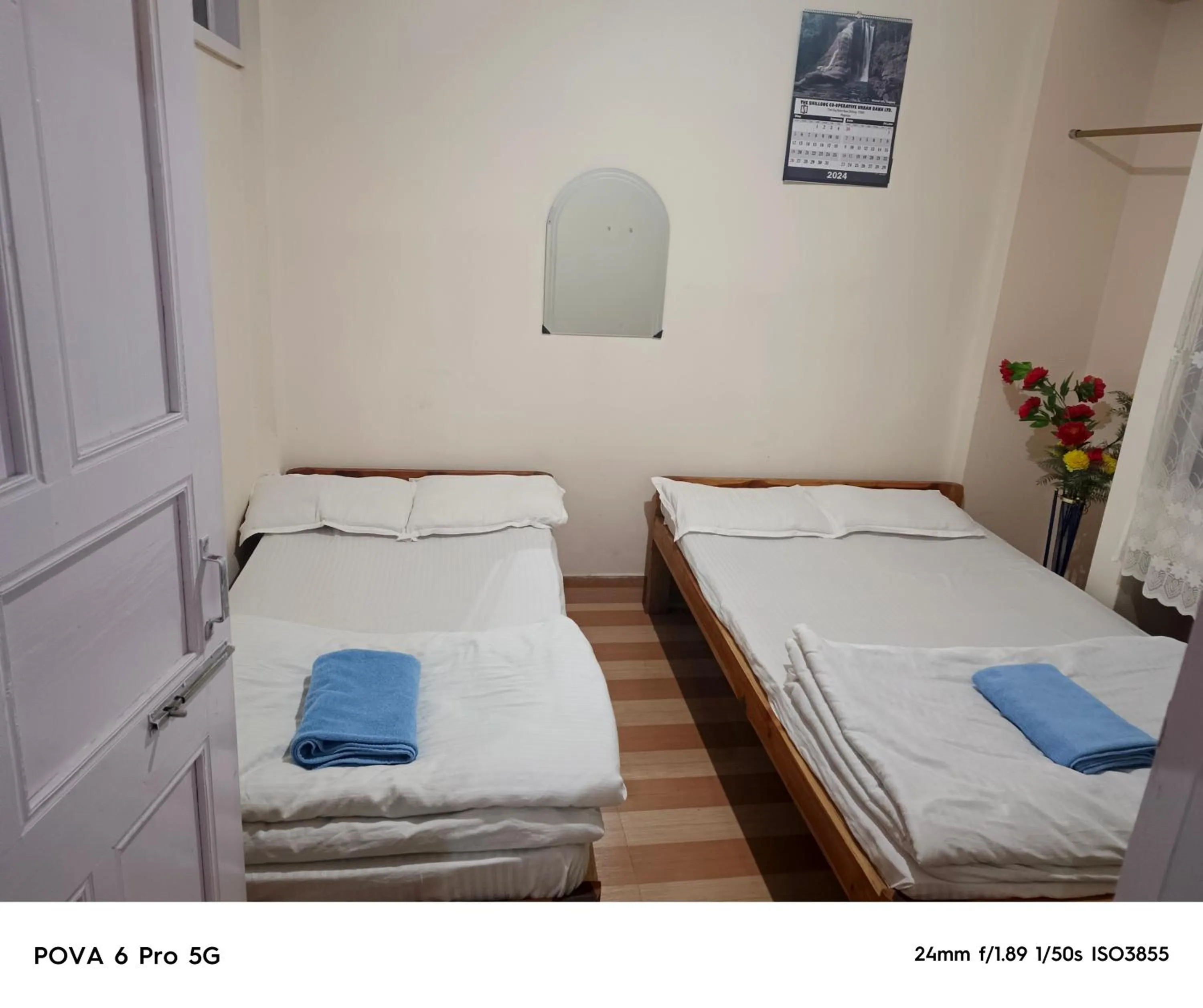 Bed in Shanti Sojourn