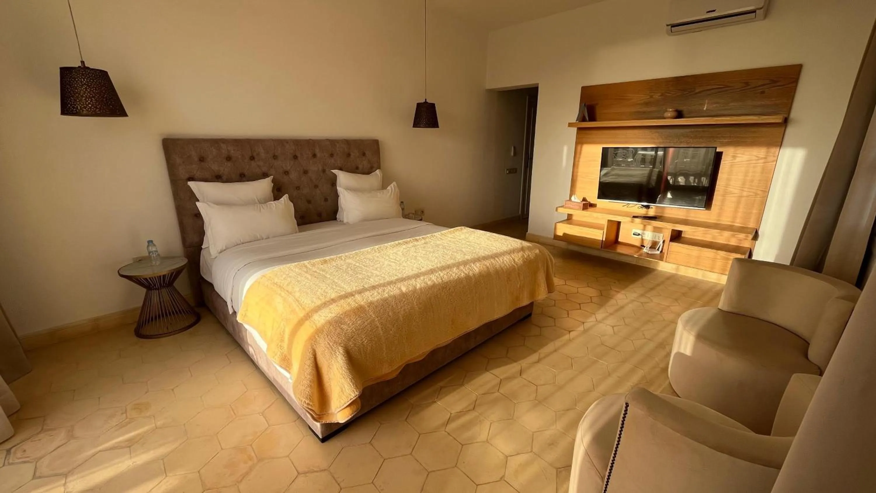 Bed in Villa La Falaise