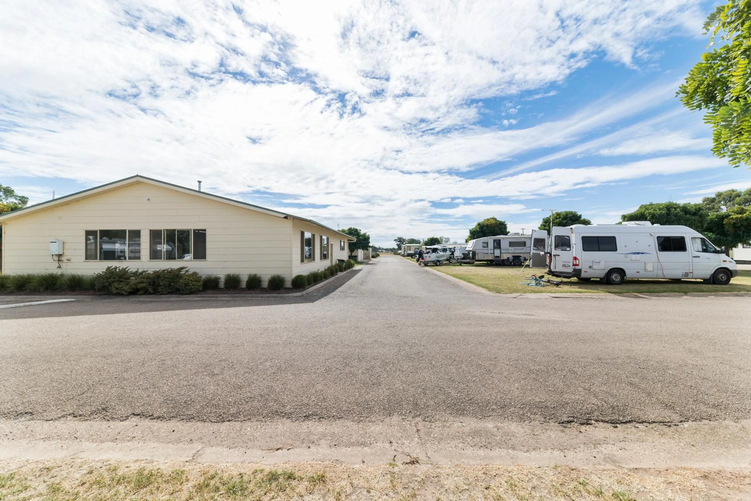 On site in Benalla Tourist Park