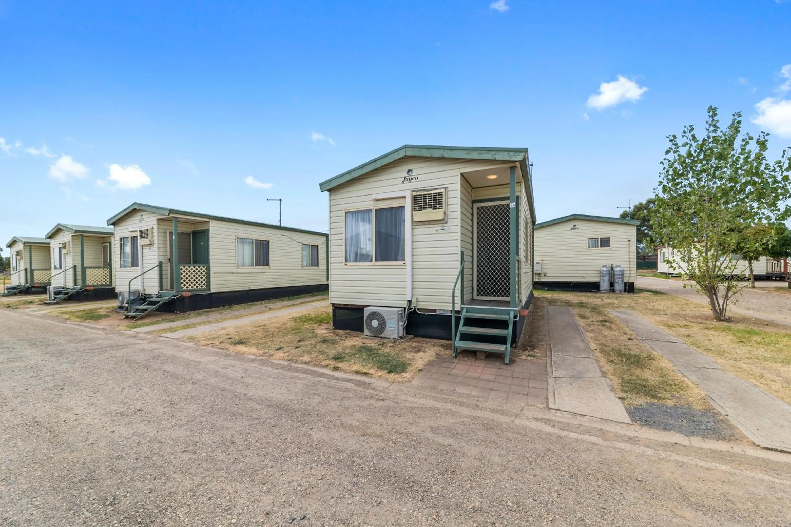 Property building in Benalla Tourist Park