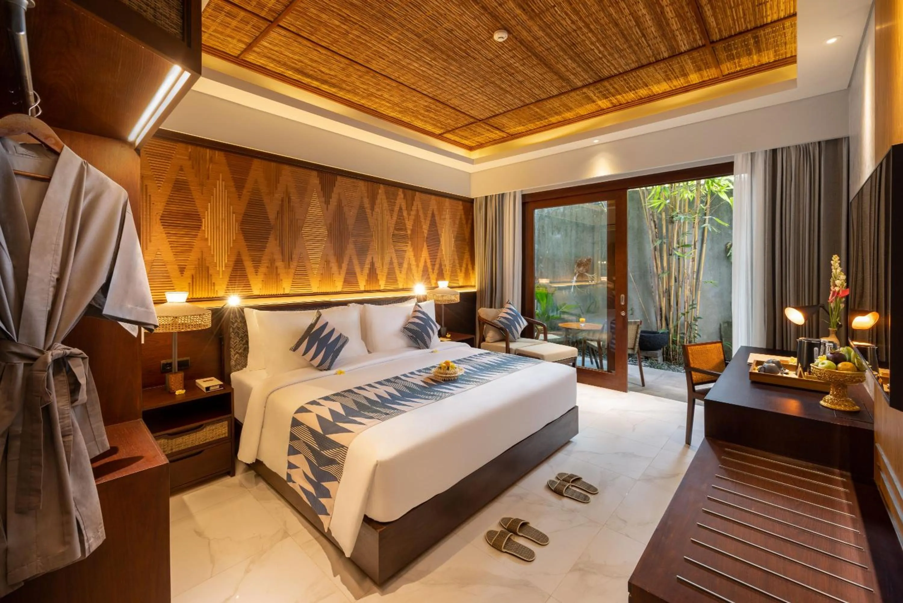 Bed in The Hava Ubud A Pramana Experience