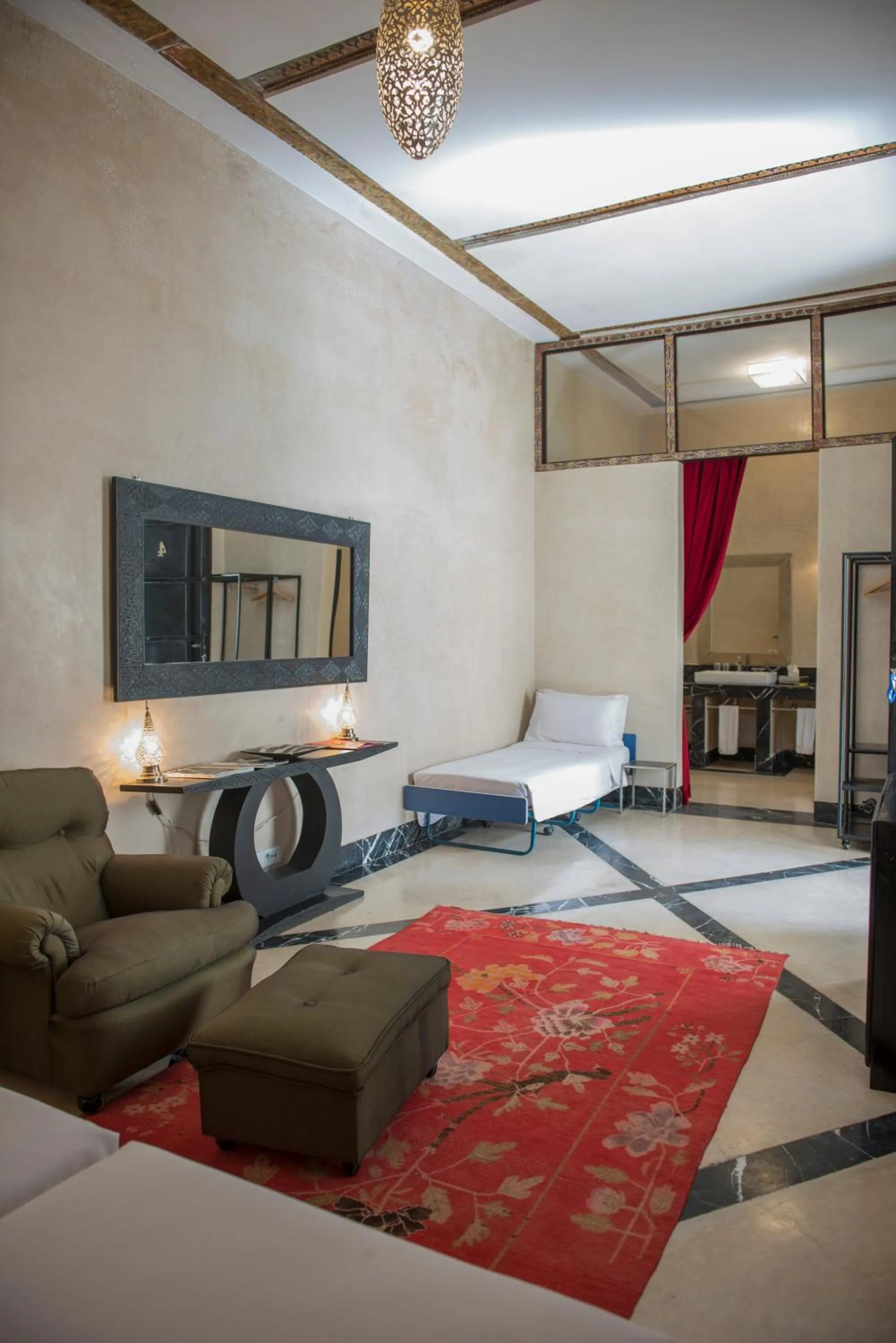 Bed in Riad Palais Bahia Fes