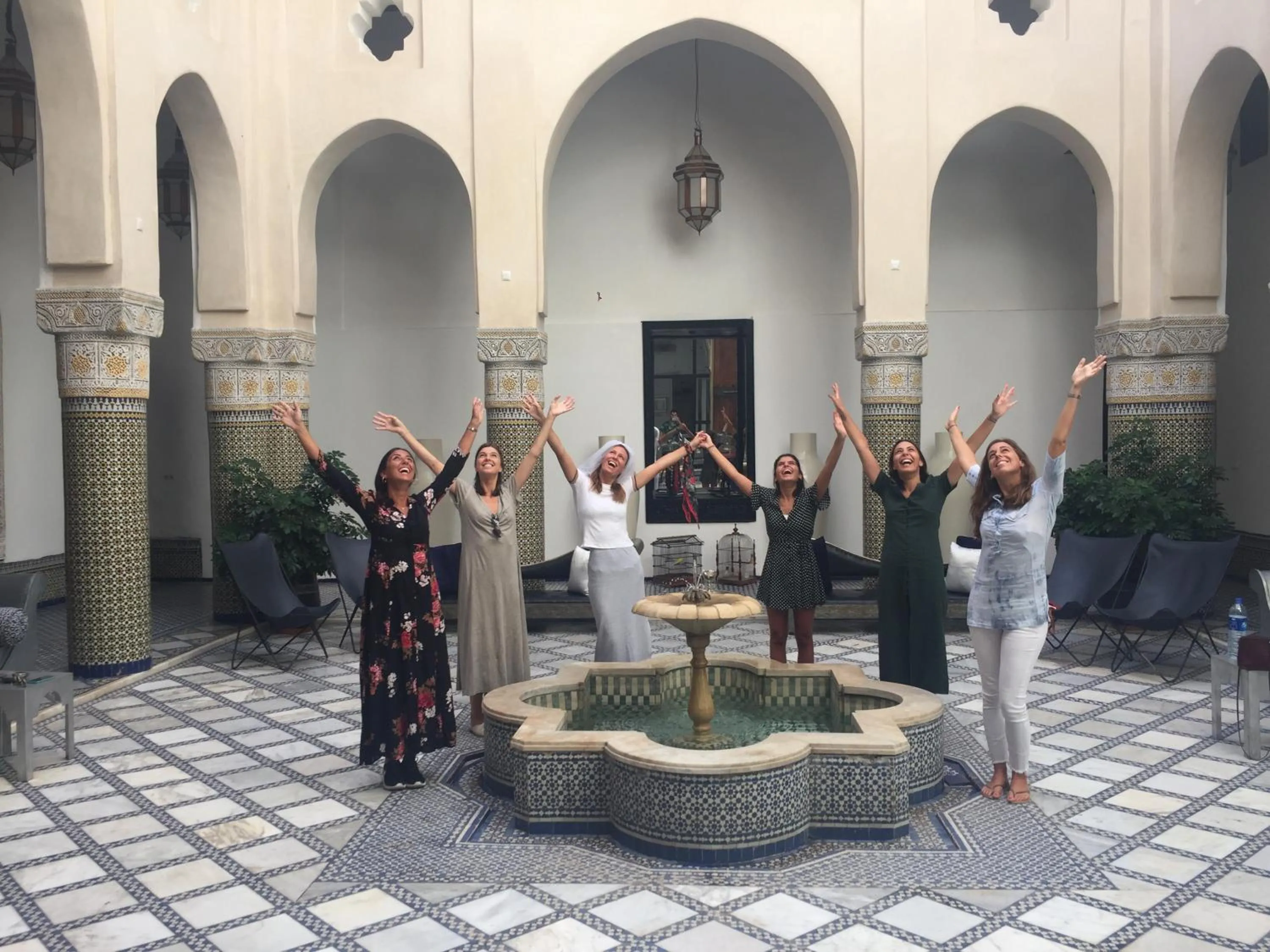 Patio in Riad Palais Bahia Fes