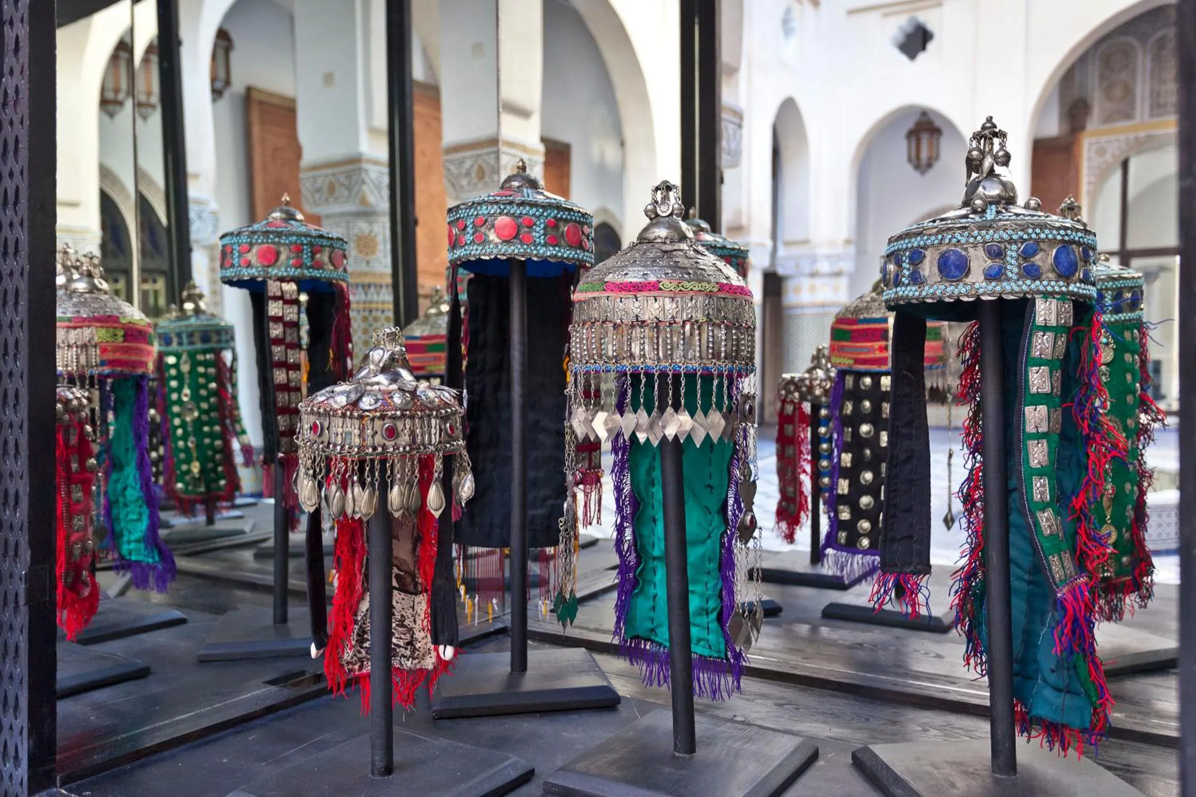 Decorative detail in Riad Palais Bahia Fes