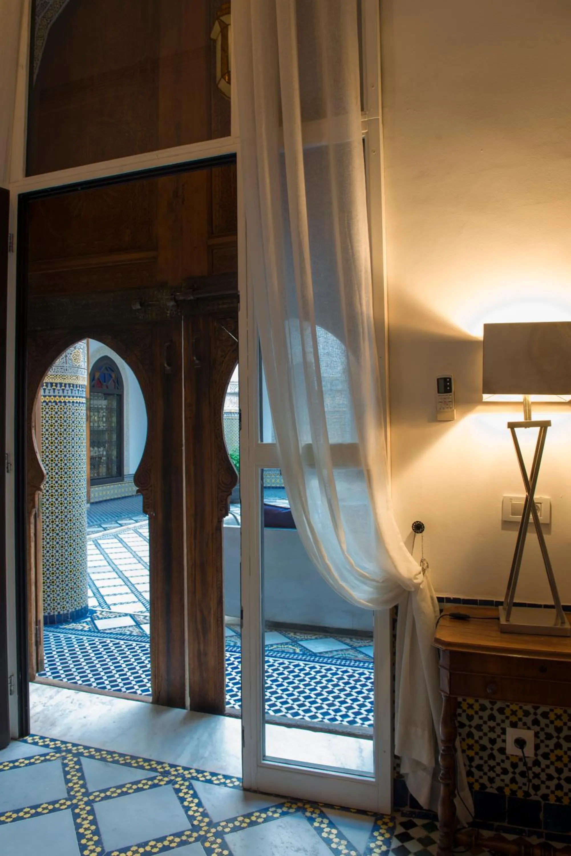 Decorative detail in Riad Palais Bahia Fes