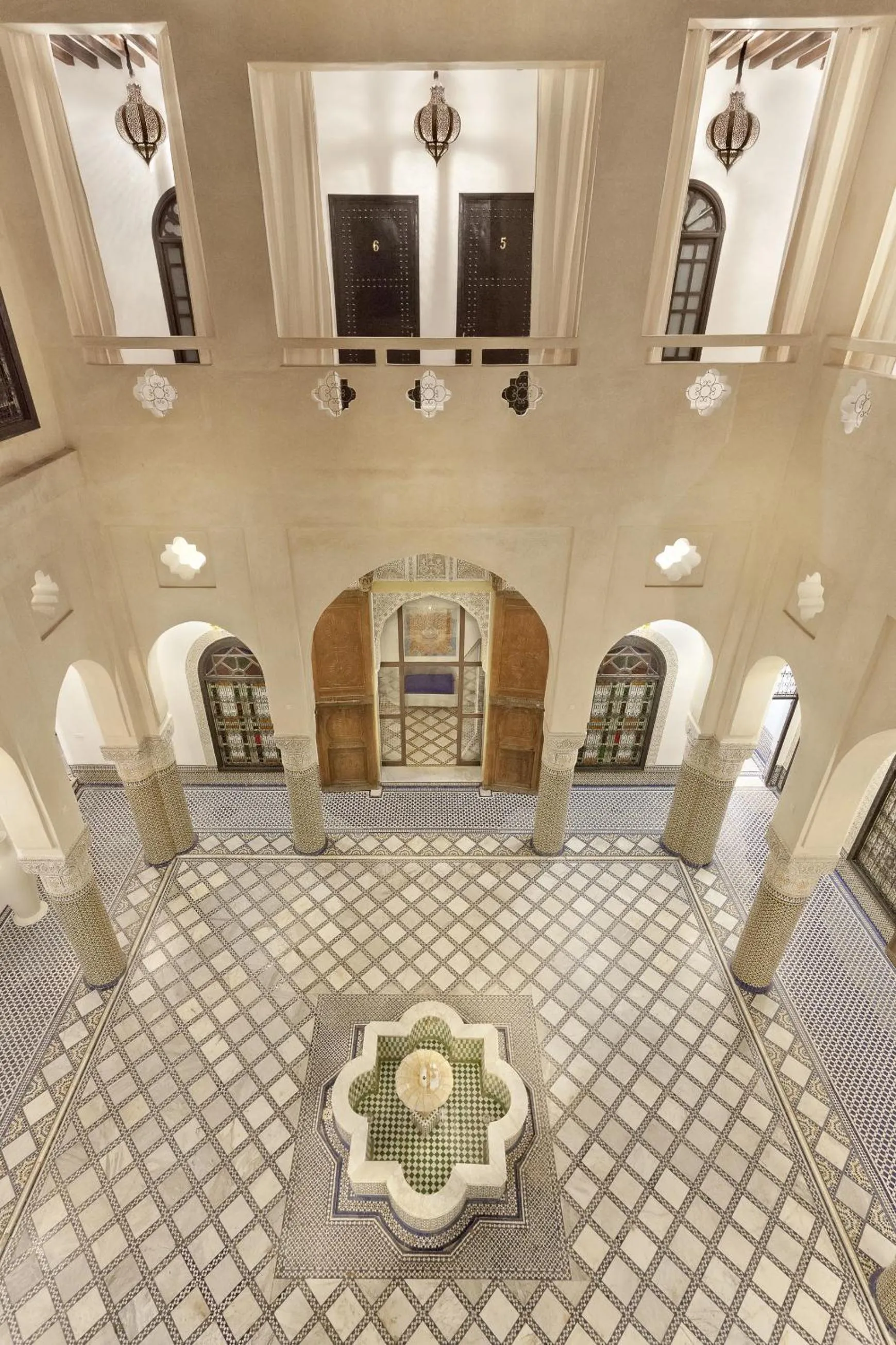 Patio in Riad Palais Bahia Fes