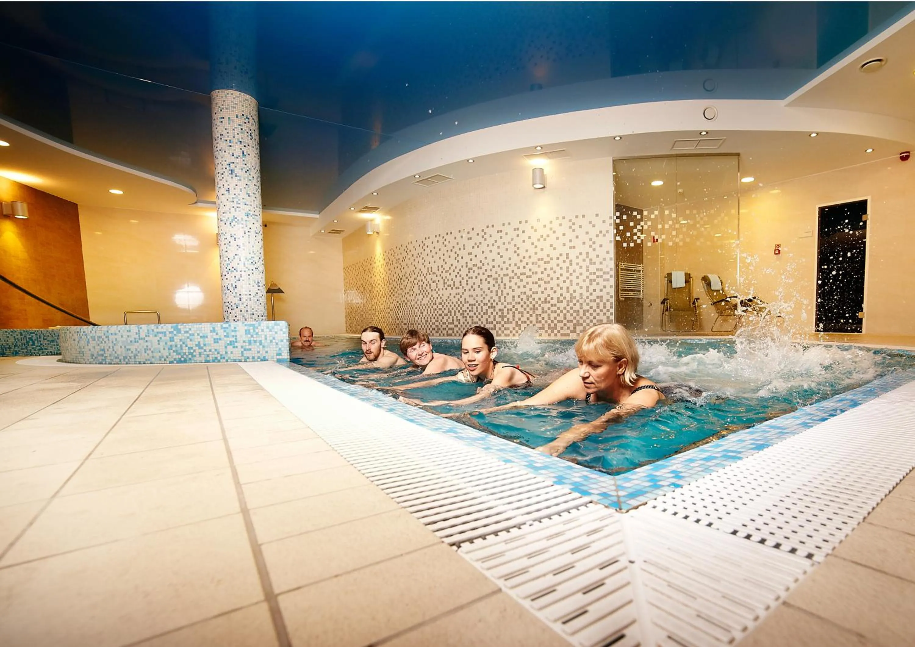 People in Blue&Green Baltic Hotel mediSPA&fit