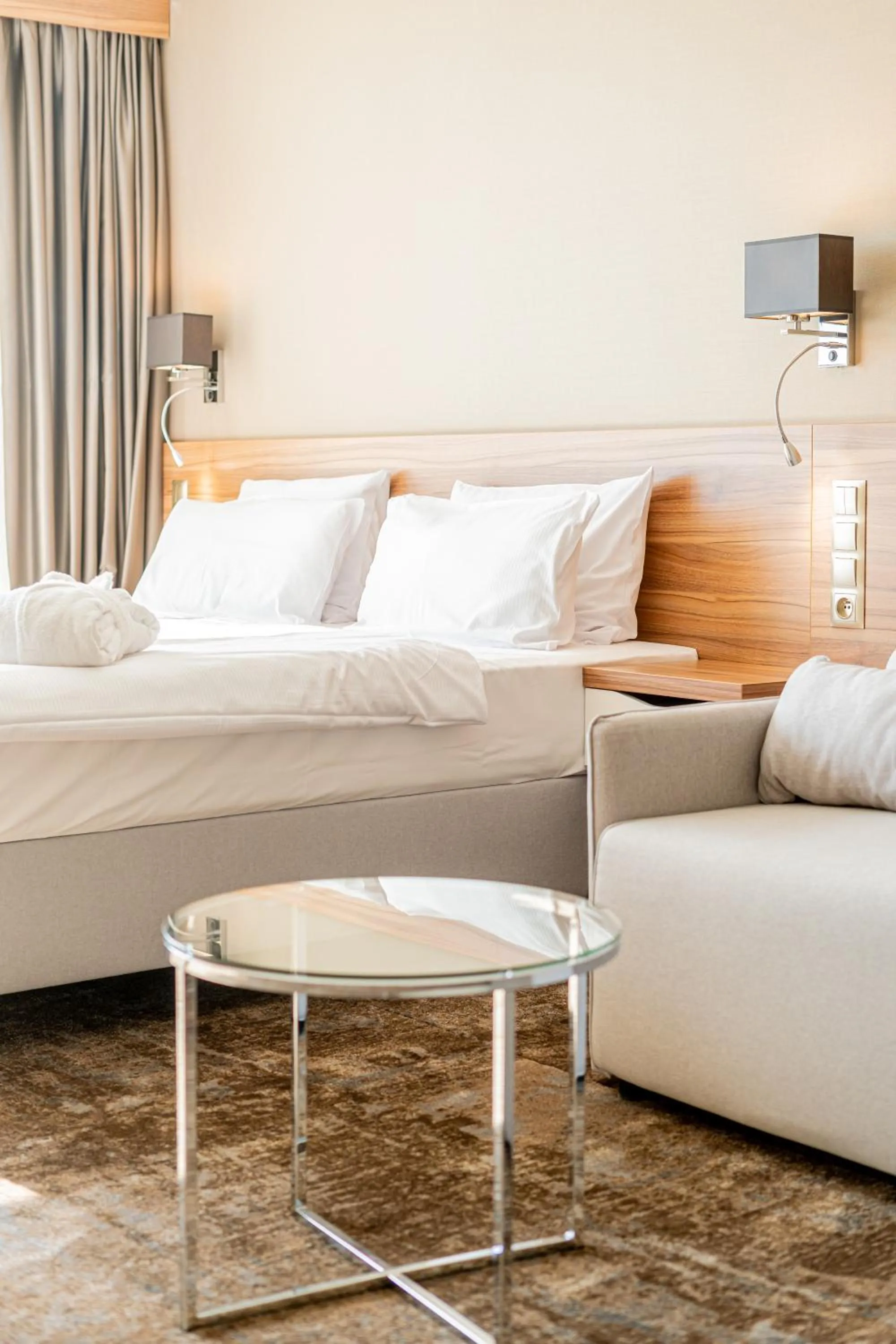 Bed in Blue&Green Baltic Hotel mediSPA&fit