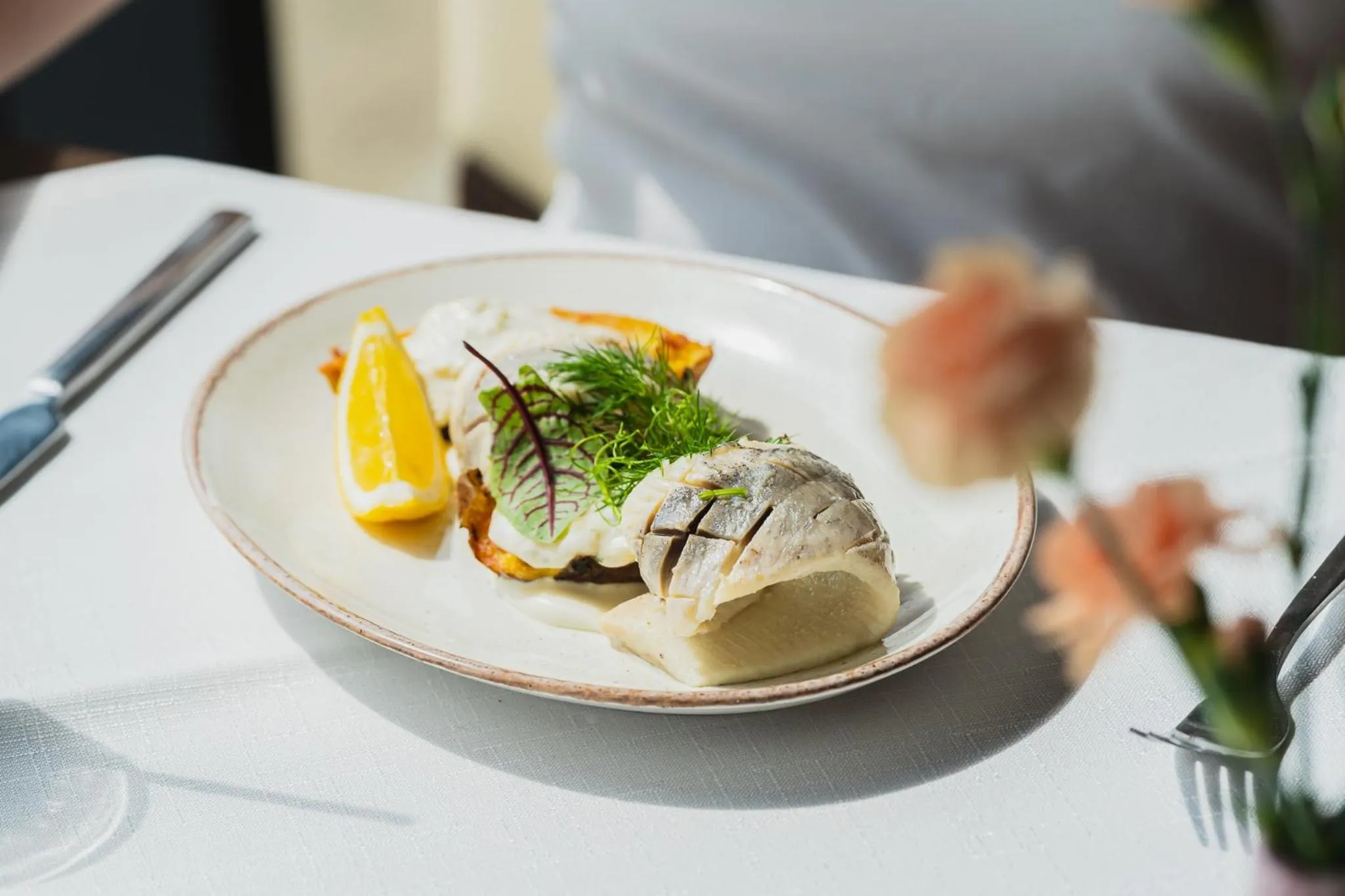 Restaurant/places to eat in Blue&Green Baltic Hotel mediSPA&fit