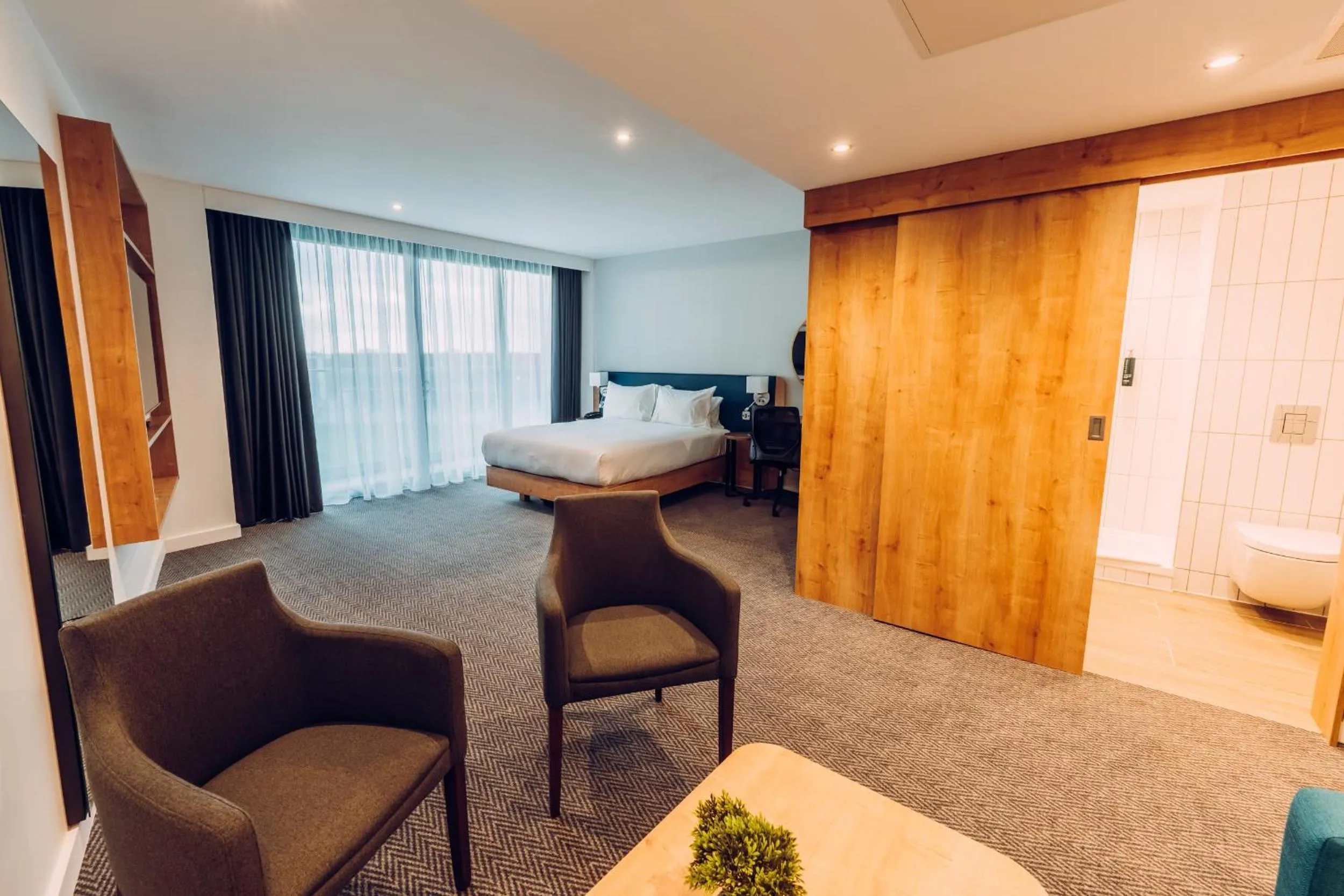 Bed in Hilton Garden Inn Manchester Emirates Old Trafford